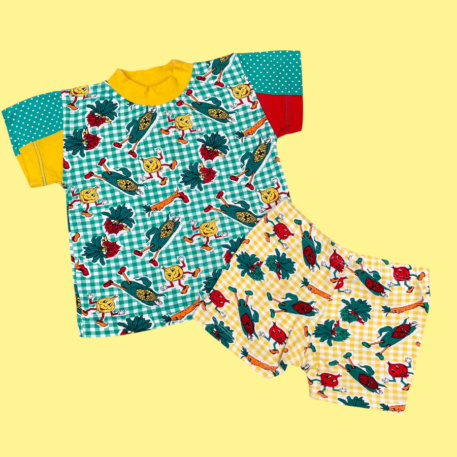 Ensemble légumes vintage 12-18 mois
