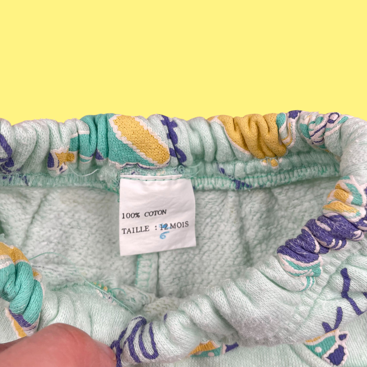 Pantalon vintage 80's 9 mois