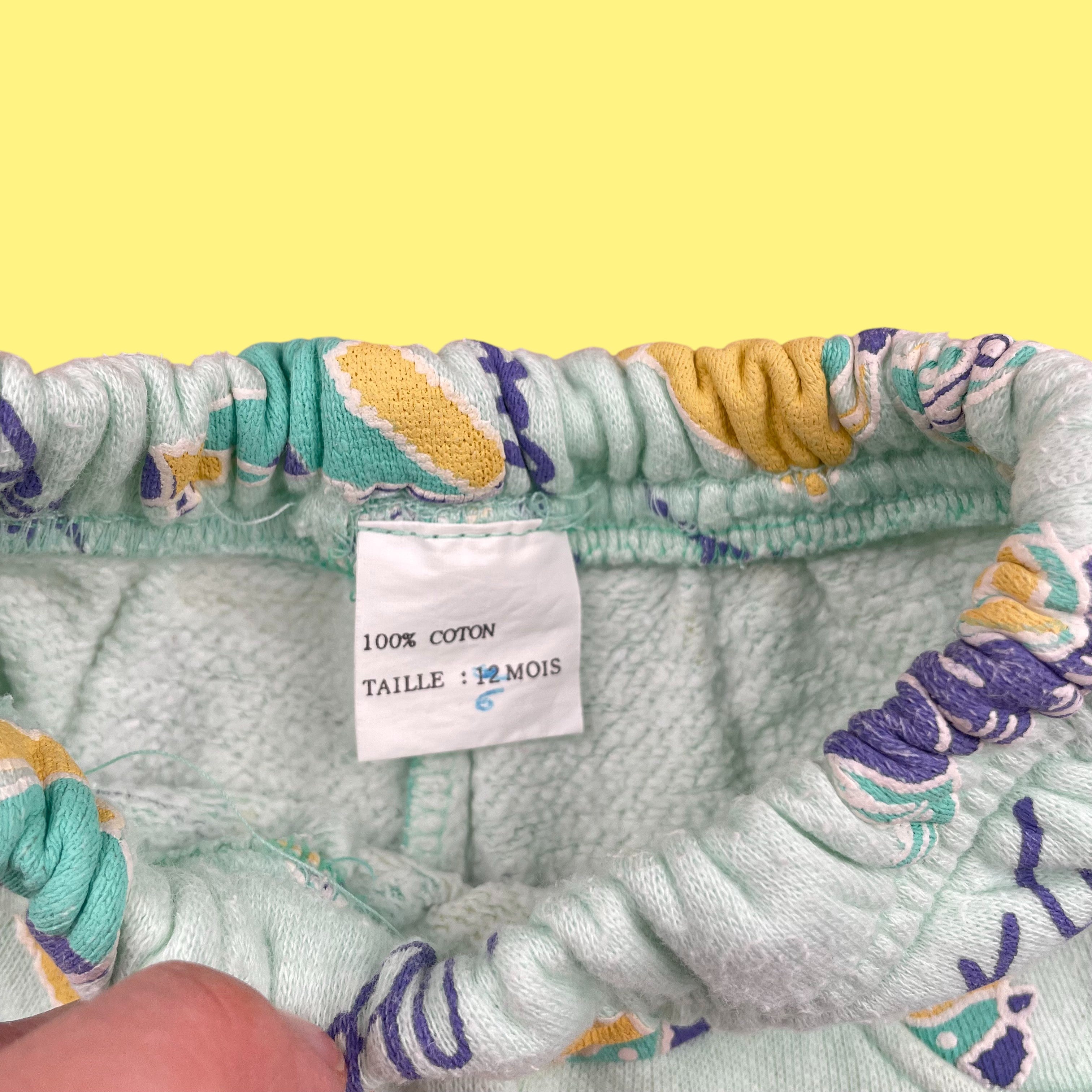 Pantalon vintage 80's 9 mois