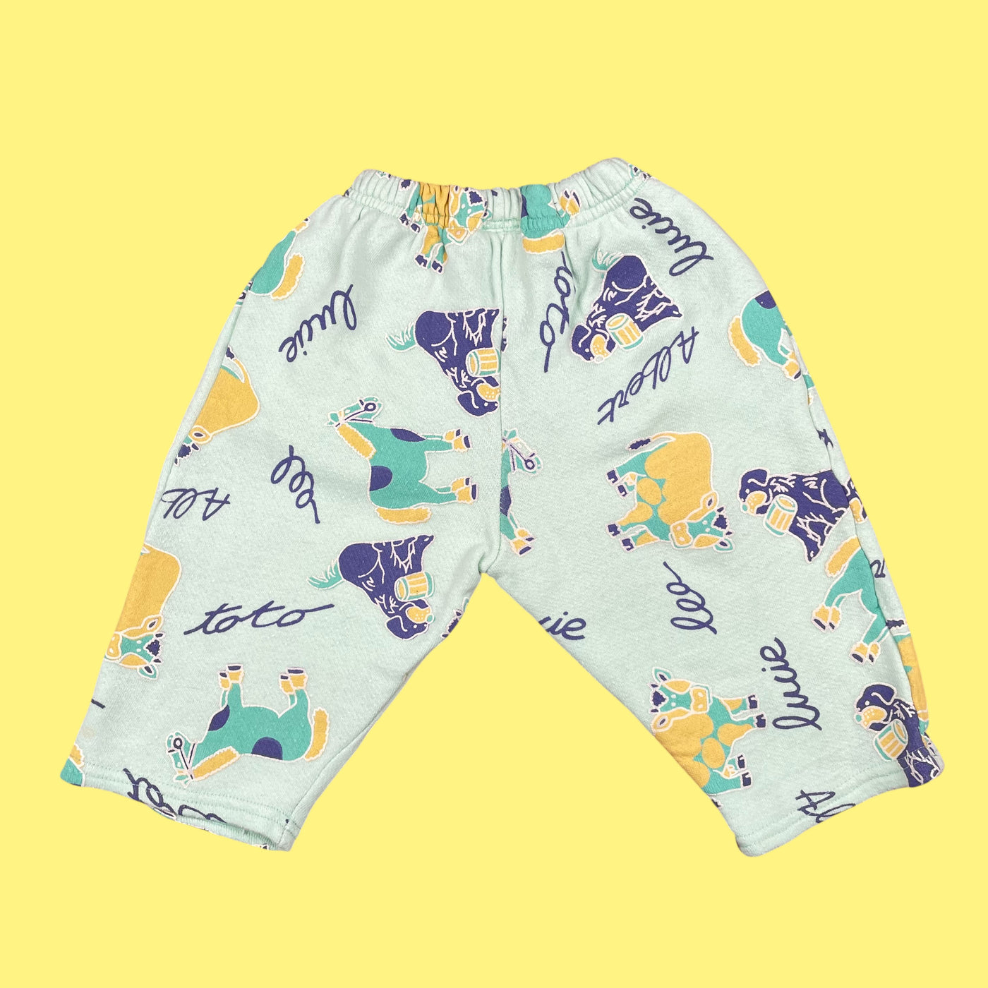 Pantalon vintage 80's 9 mois