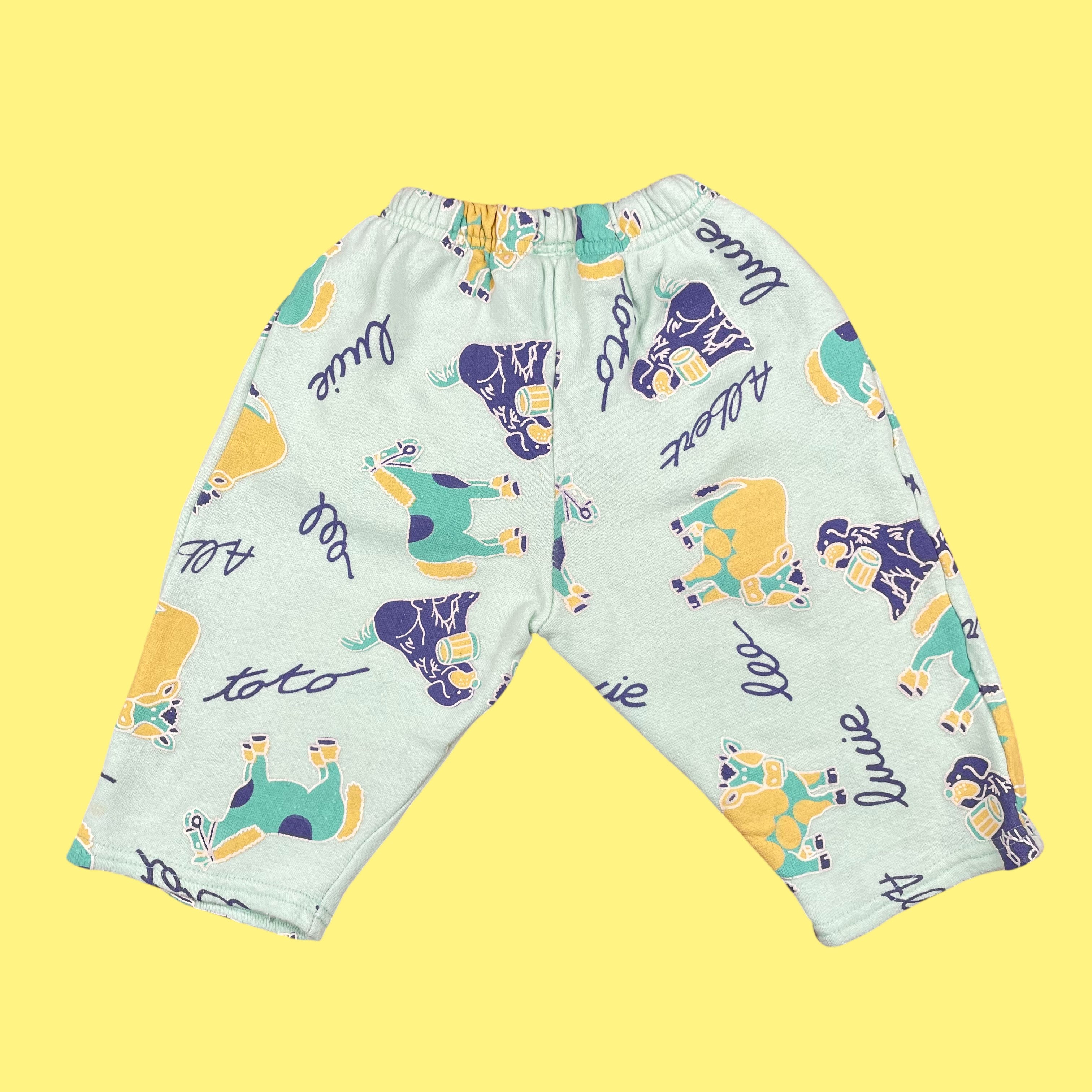 Pantalon vintage 80's 9 mois