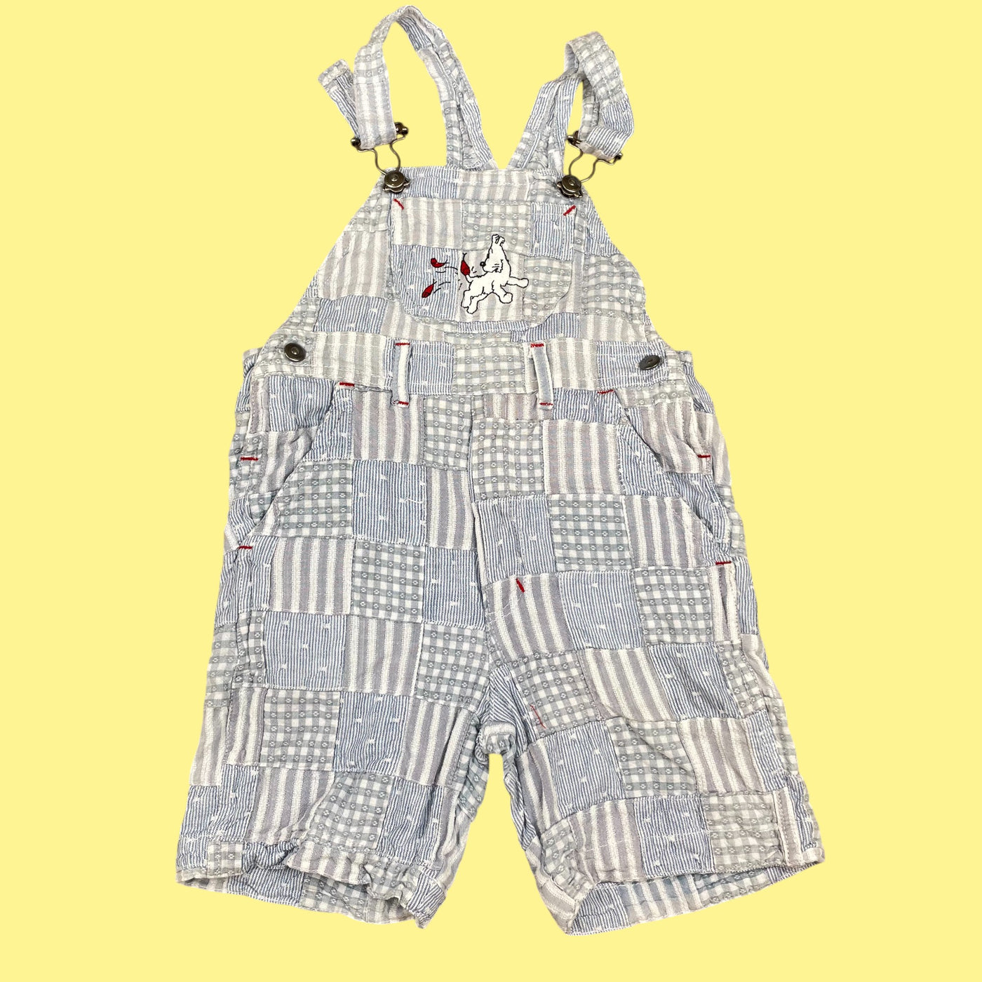 Salopette vintage Tintin 3-4 ans
