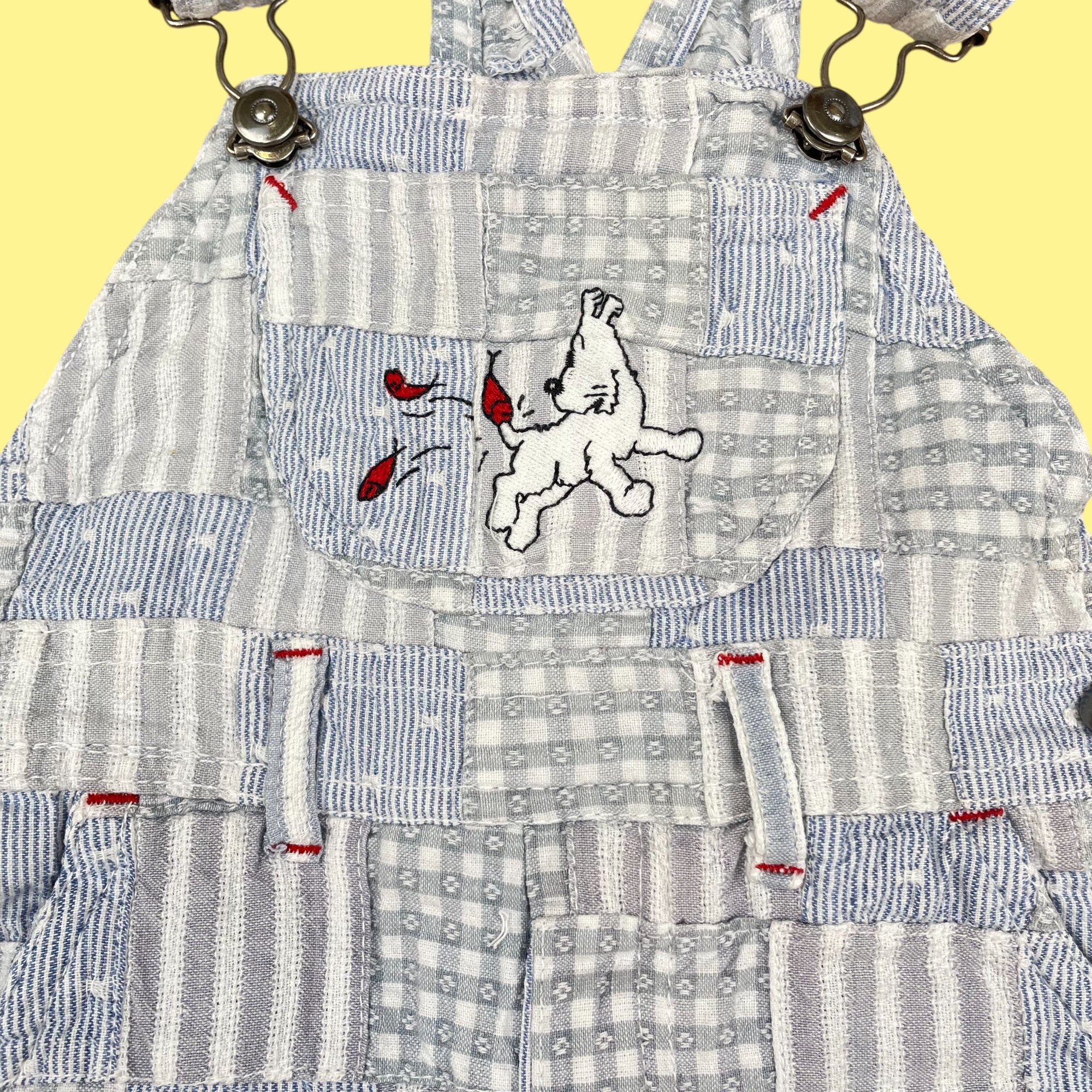 Salopette vintage Tintin 3-4 ans