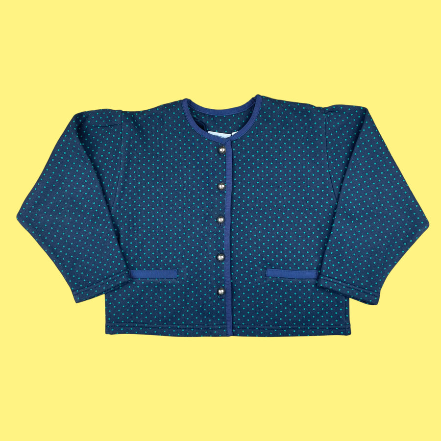 Gilet à pois vintage 5 ans