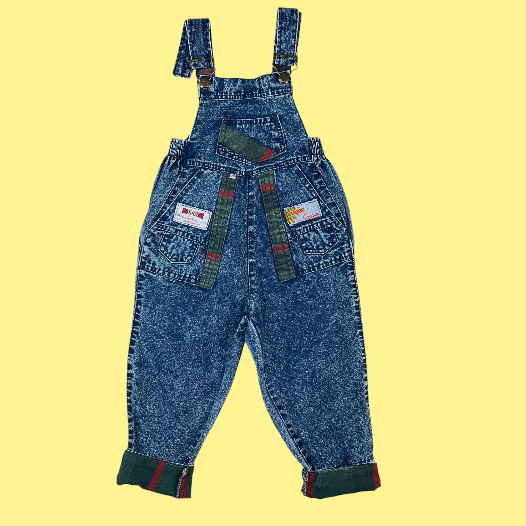 Salopette acid jean 2 ans