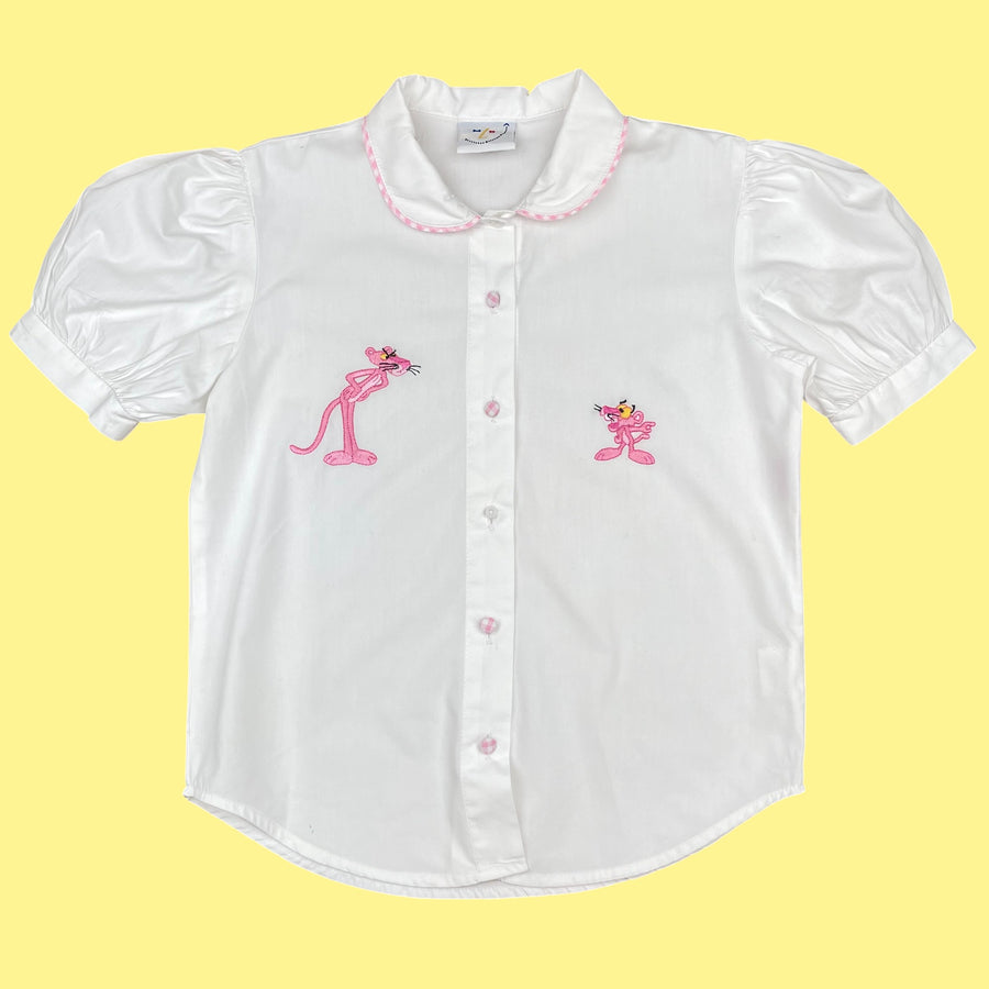 Chemisier Panthère rose 7-8 ans