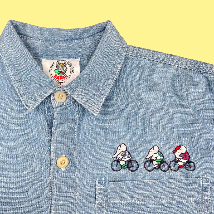 Chemise Babar vintage 7 ans