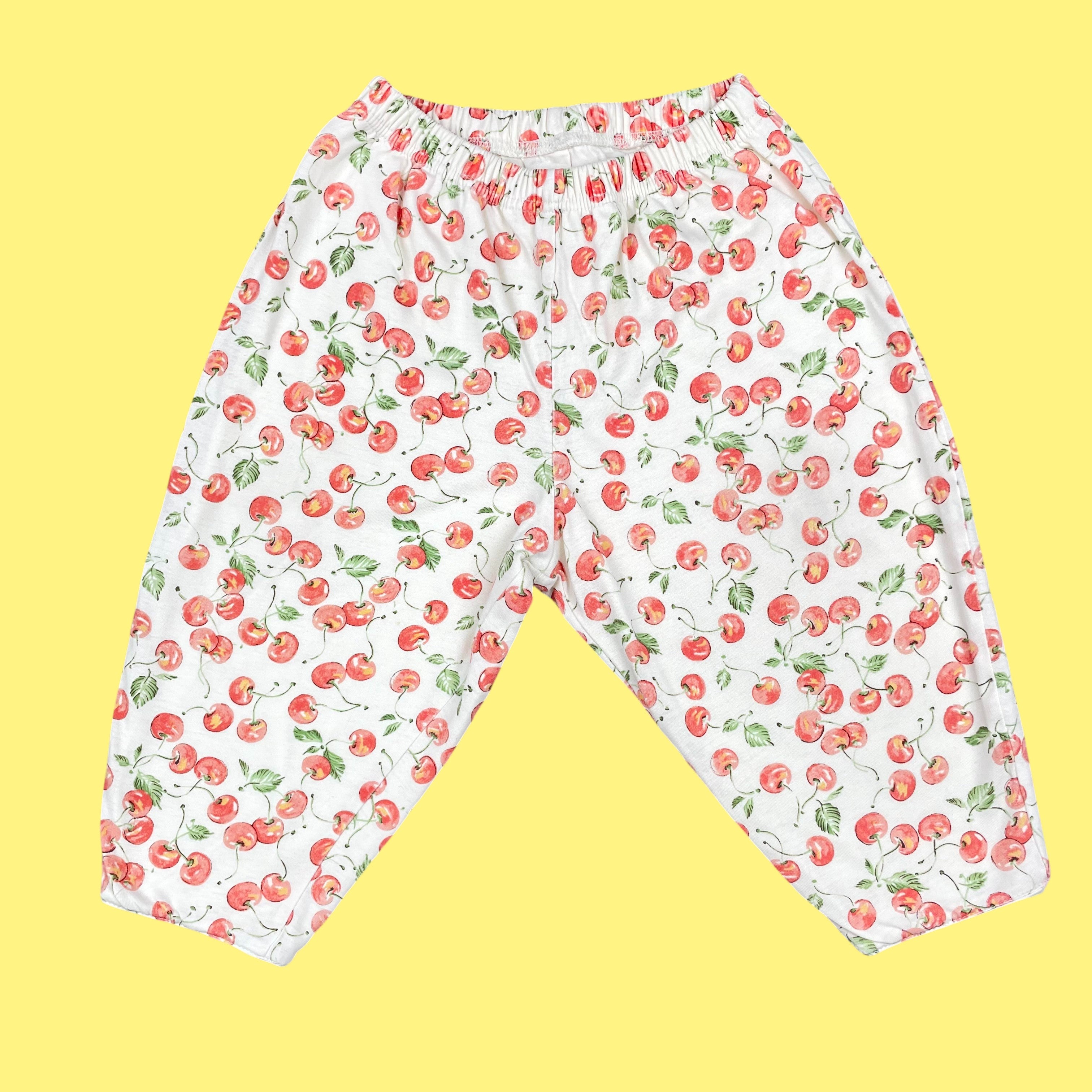 Ensemble cerises Catimini vintage 12 mois