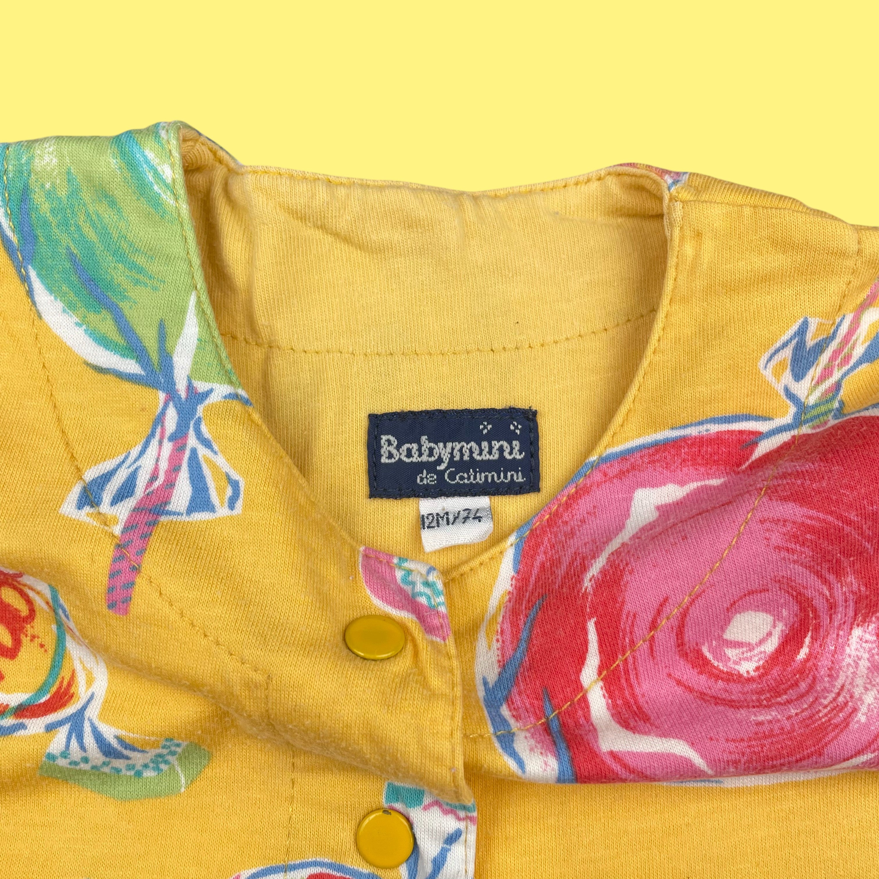 Gilet bonbons Catimini vintage 12 mois