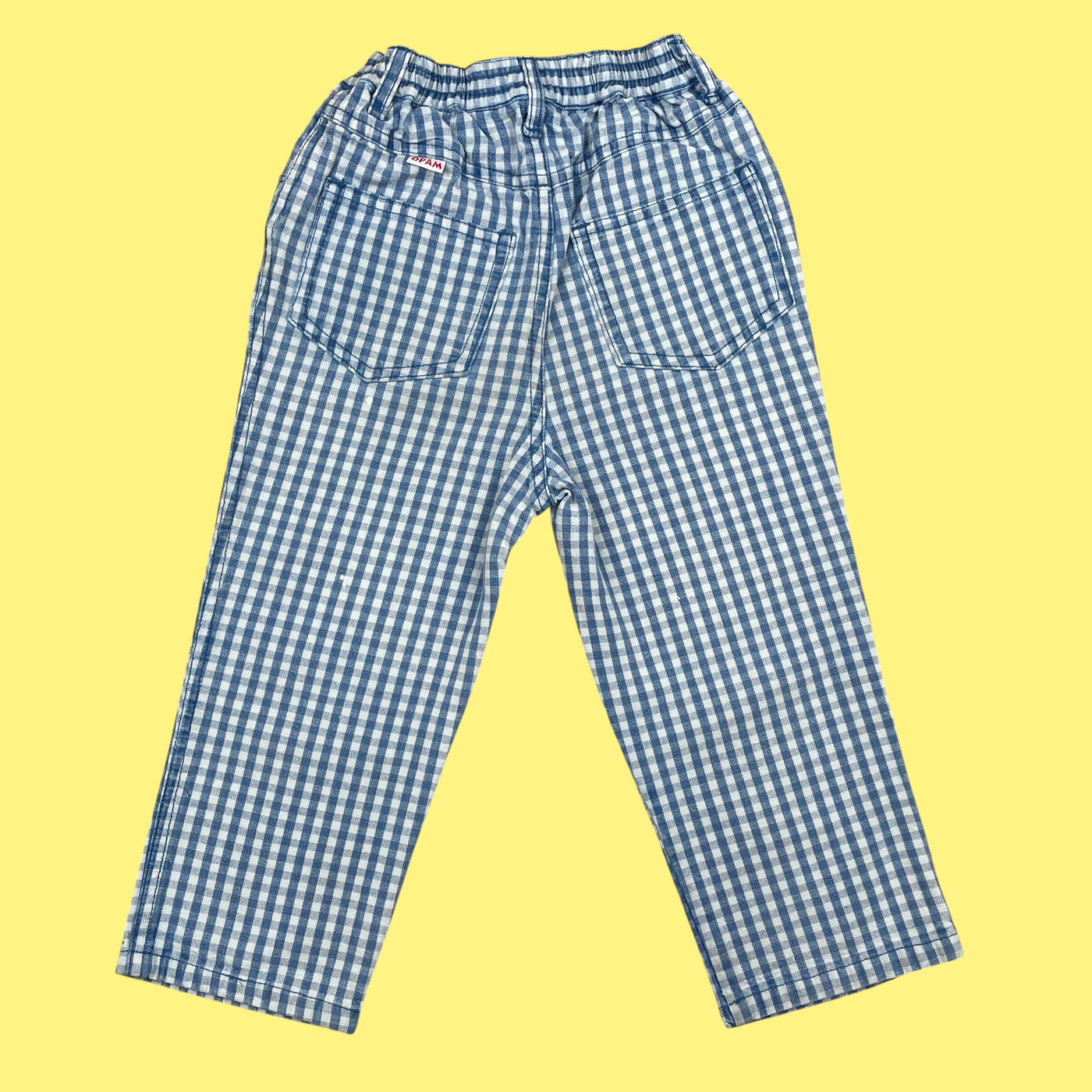 Pantalon vichy vintage 3 ans