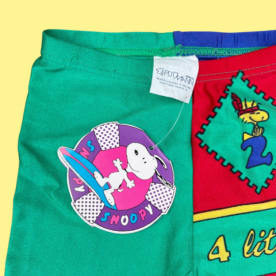 Short Snoopy vintage neuf 2 et 5 ans