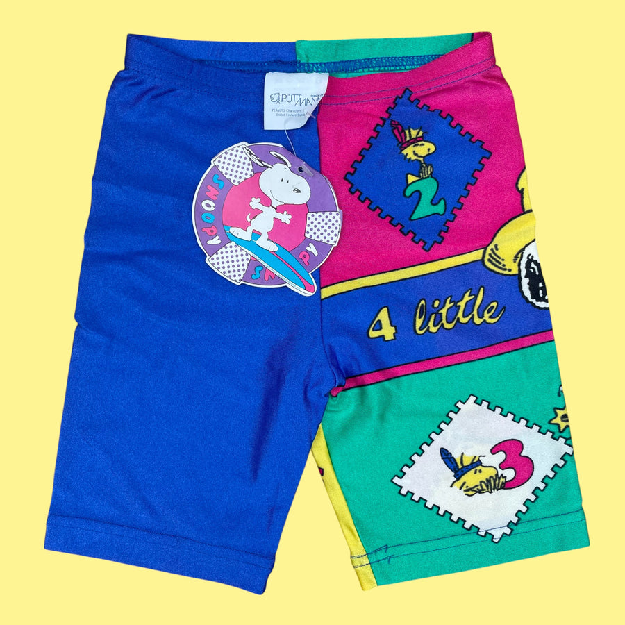 Short Snoopy vintage neuf 2 ans