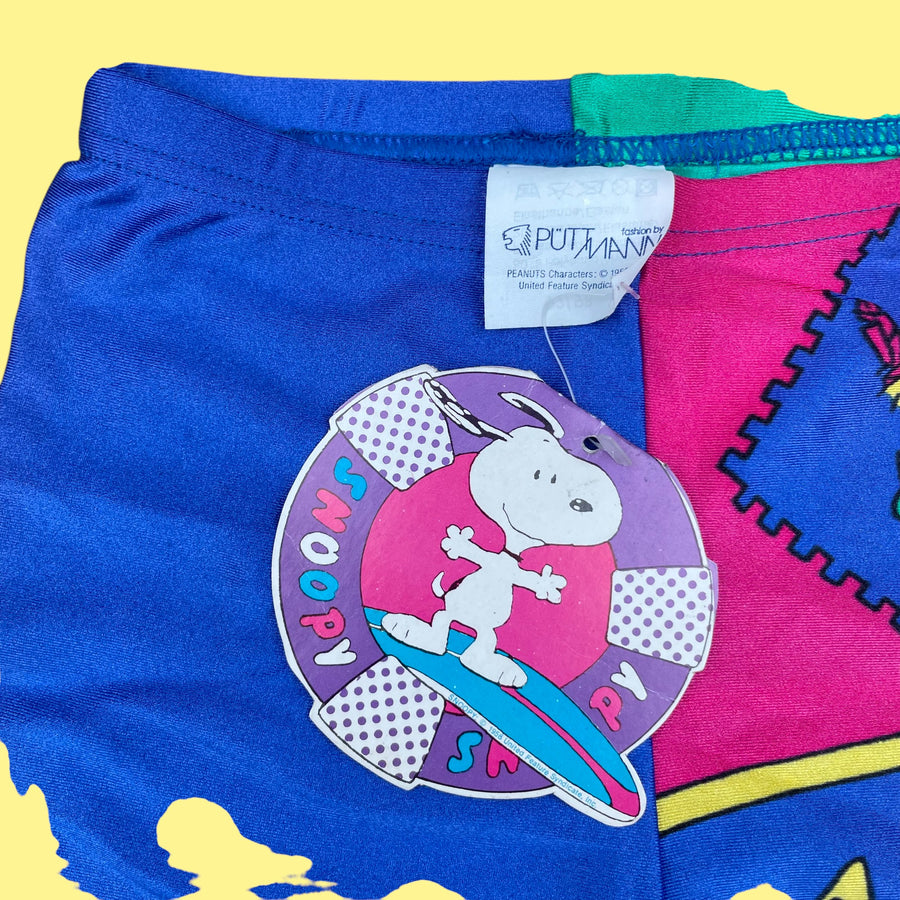 Short Snoopy vintage neuf 2 ans