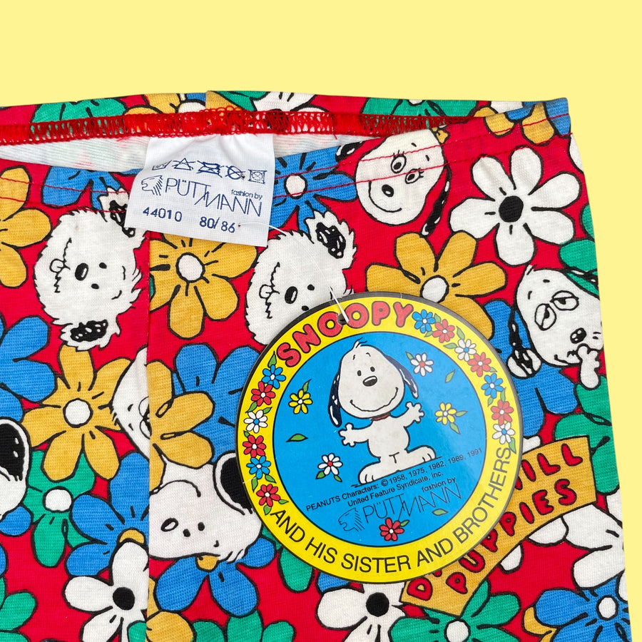 Short Snoopy vintage neuf 9 et 18 mois