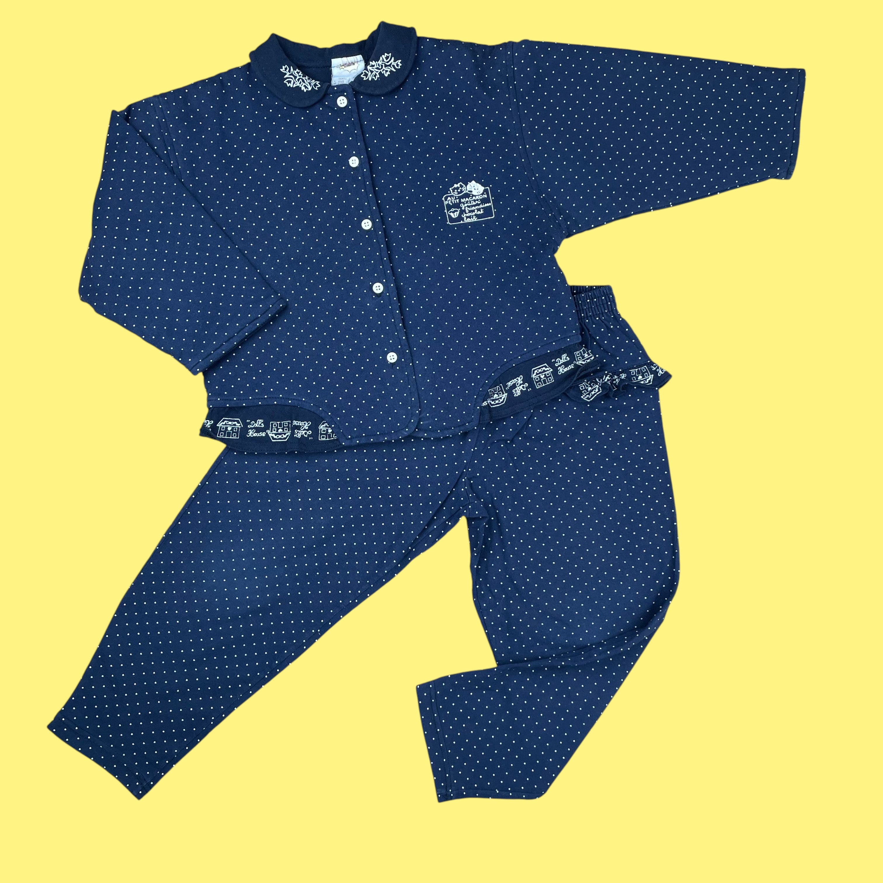 Ensemble pois vintage 5-6 ans