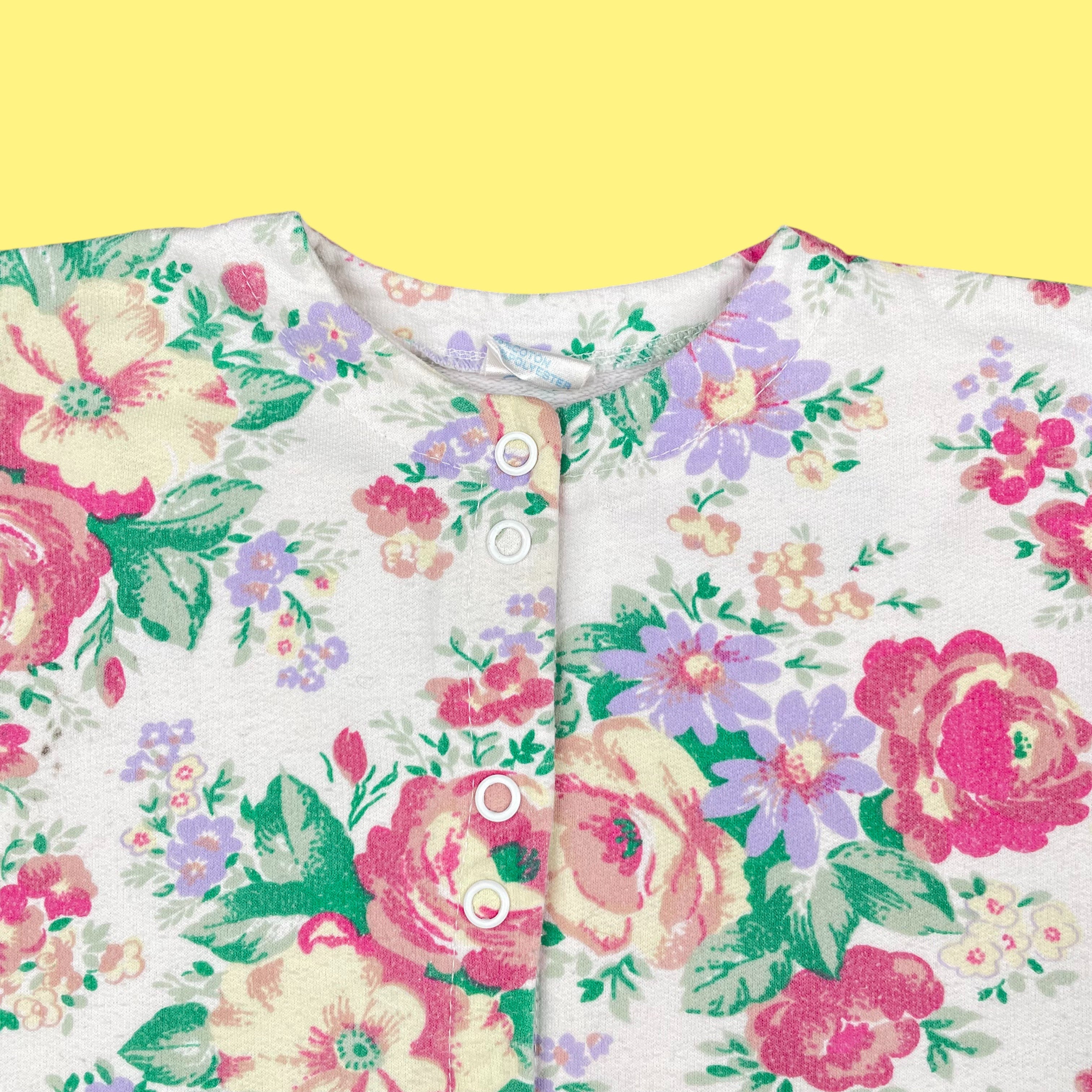 Ensemble fleuri 3-6 mois