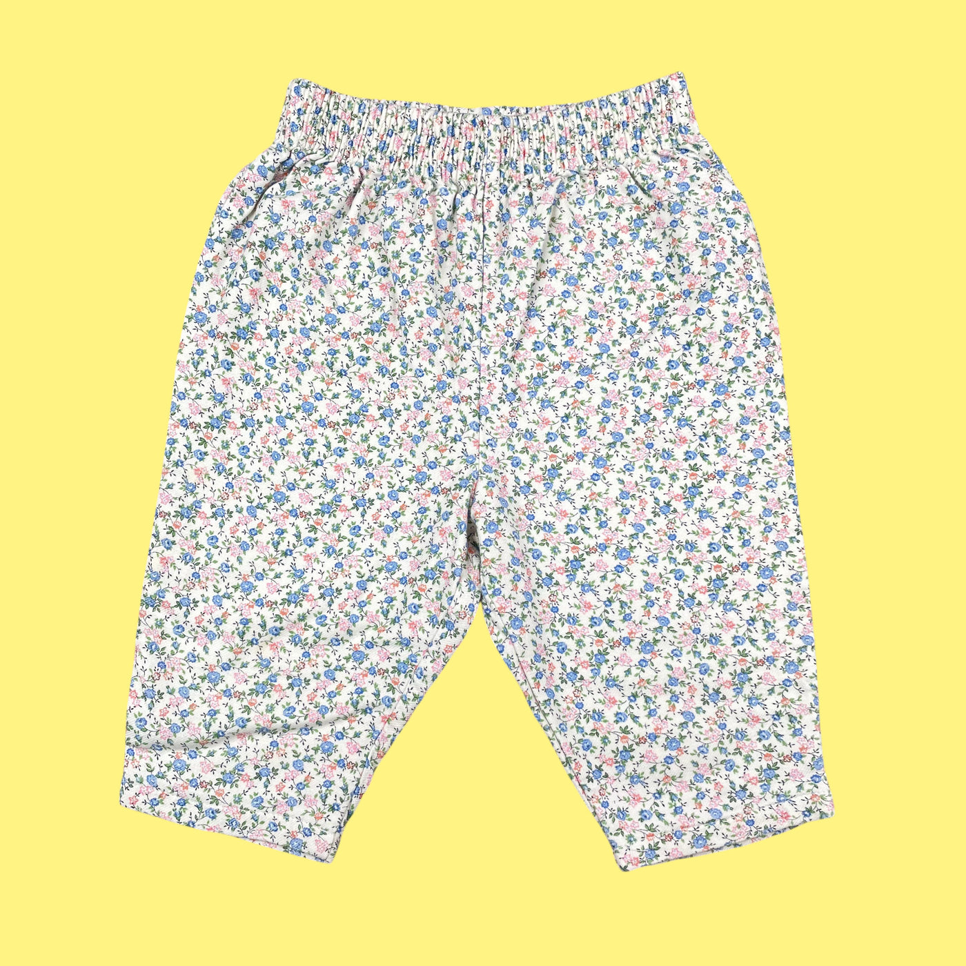 Pantalon fleuri 6-9 mois