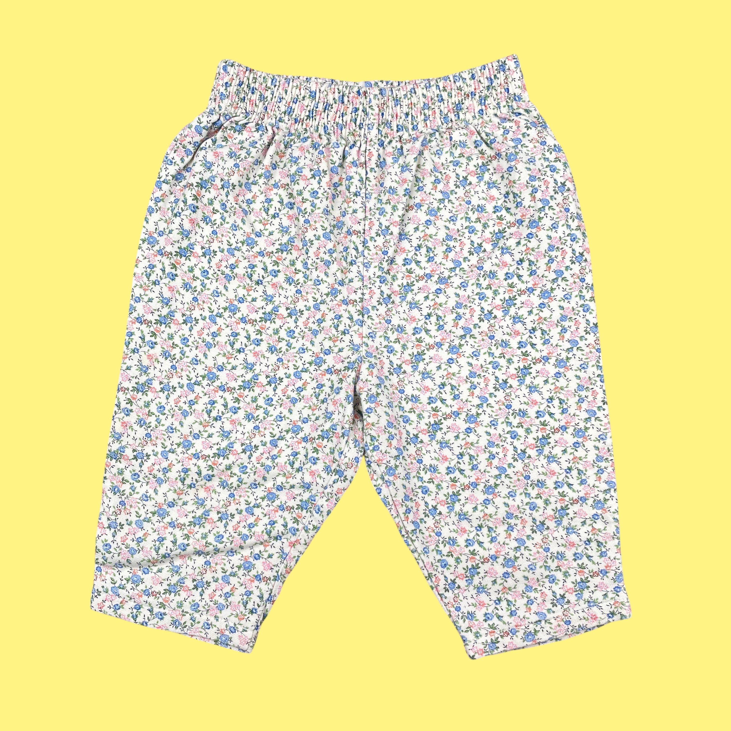 Pantalon fleuri 6-9 mois