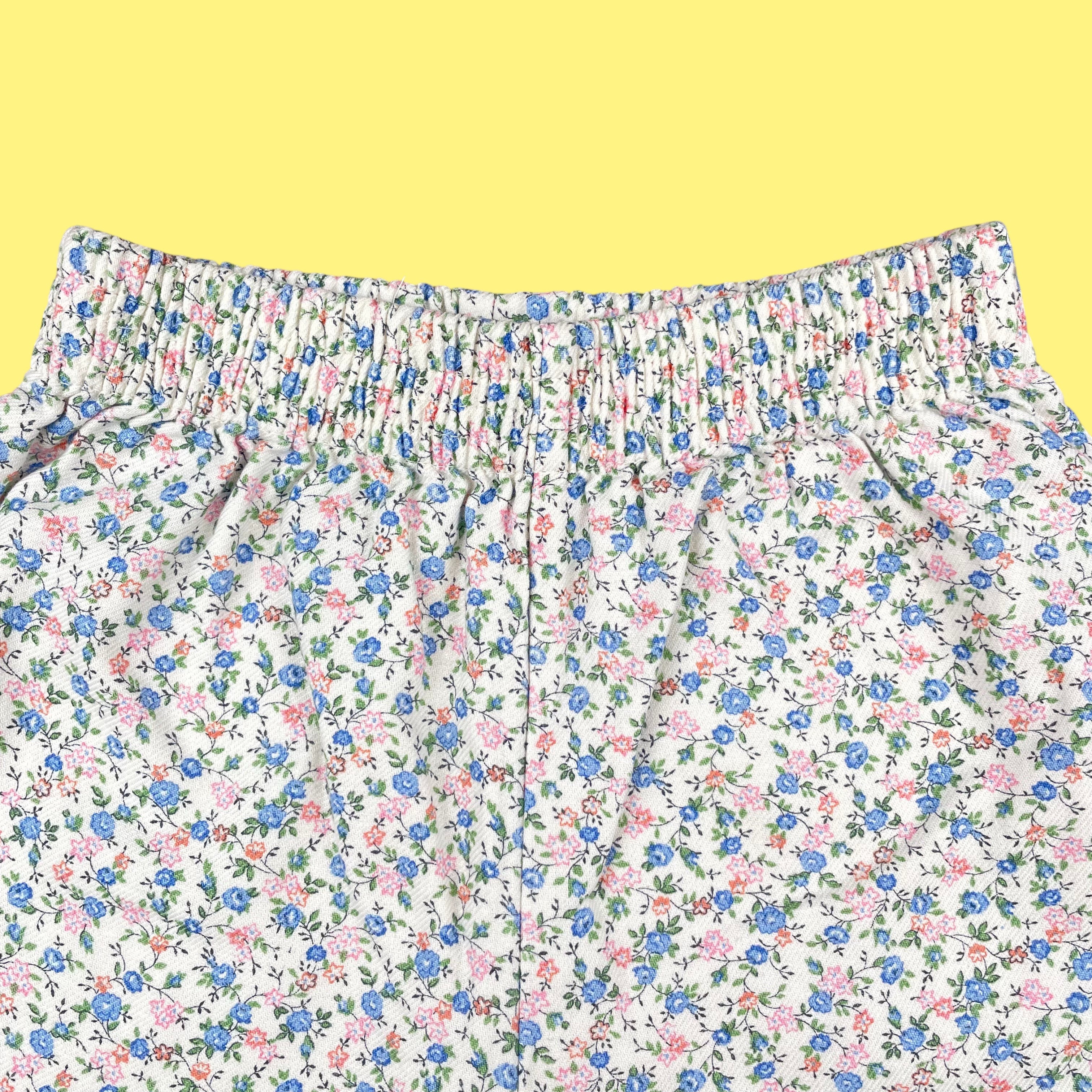 Pantalon fleuri 6-9 mois