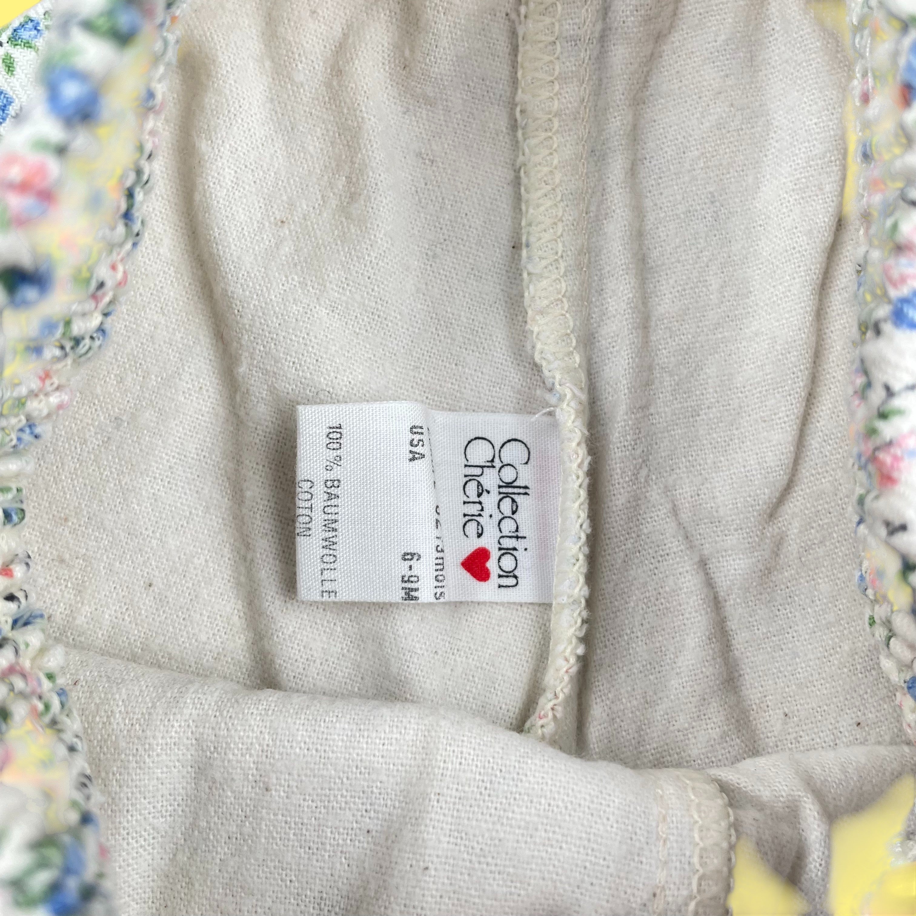 Pantalon fleuri 6-9 mois