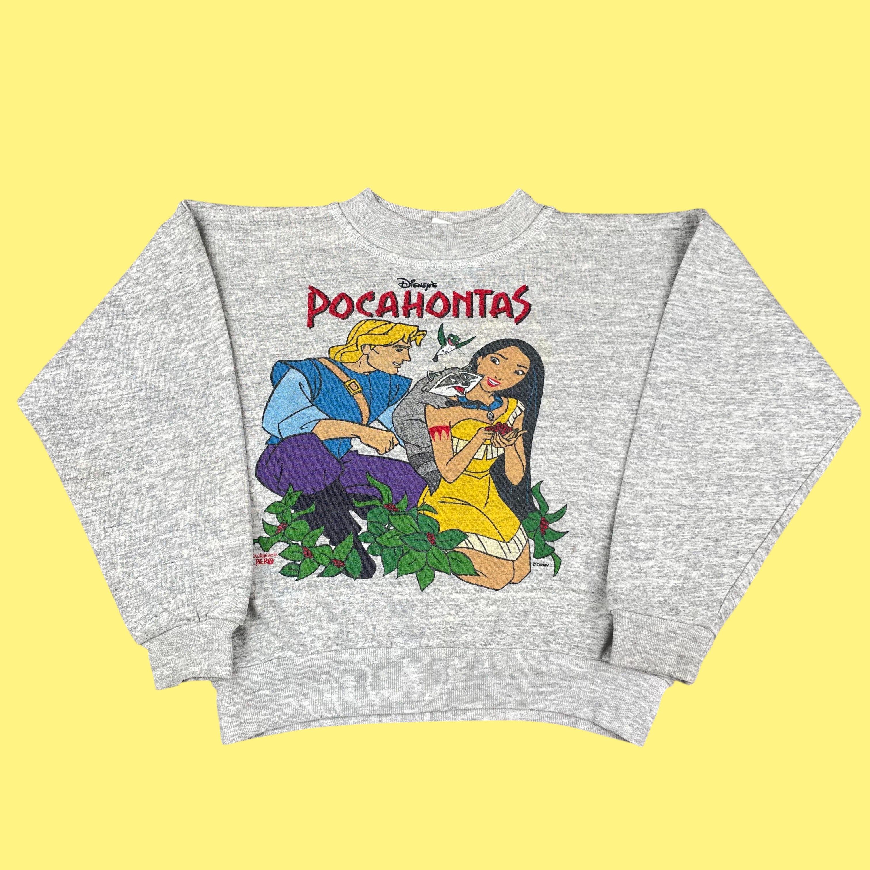 Sweat Pocahontas vintage 8-10 ans