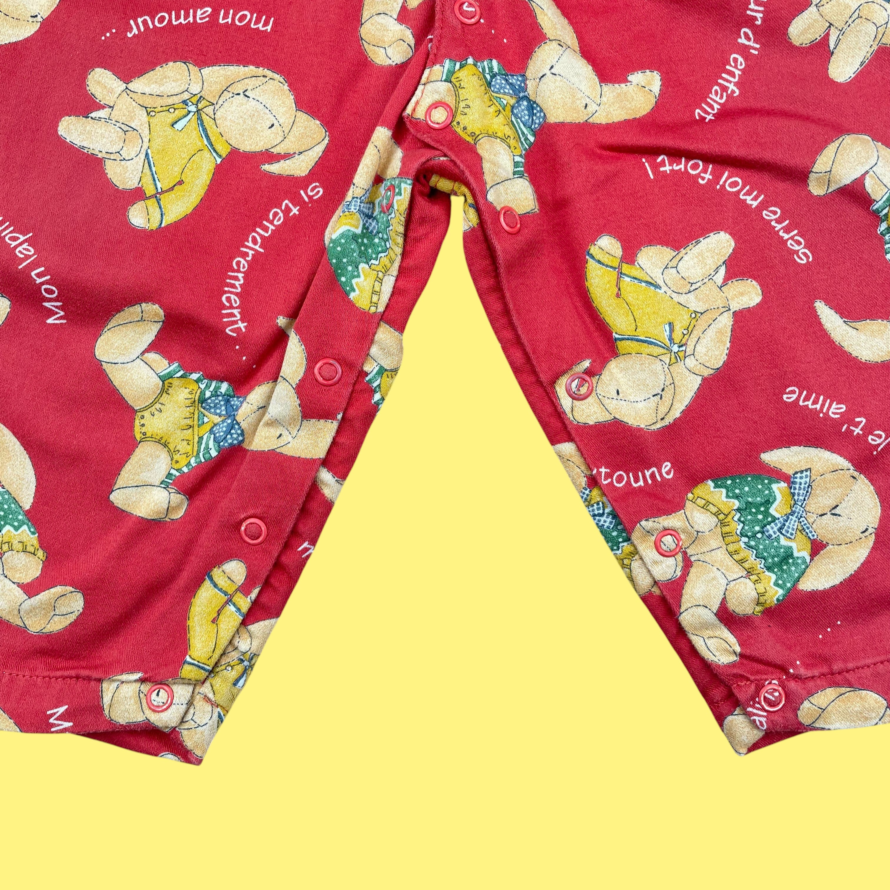 Salopette lapins vintage 18 mois
