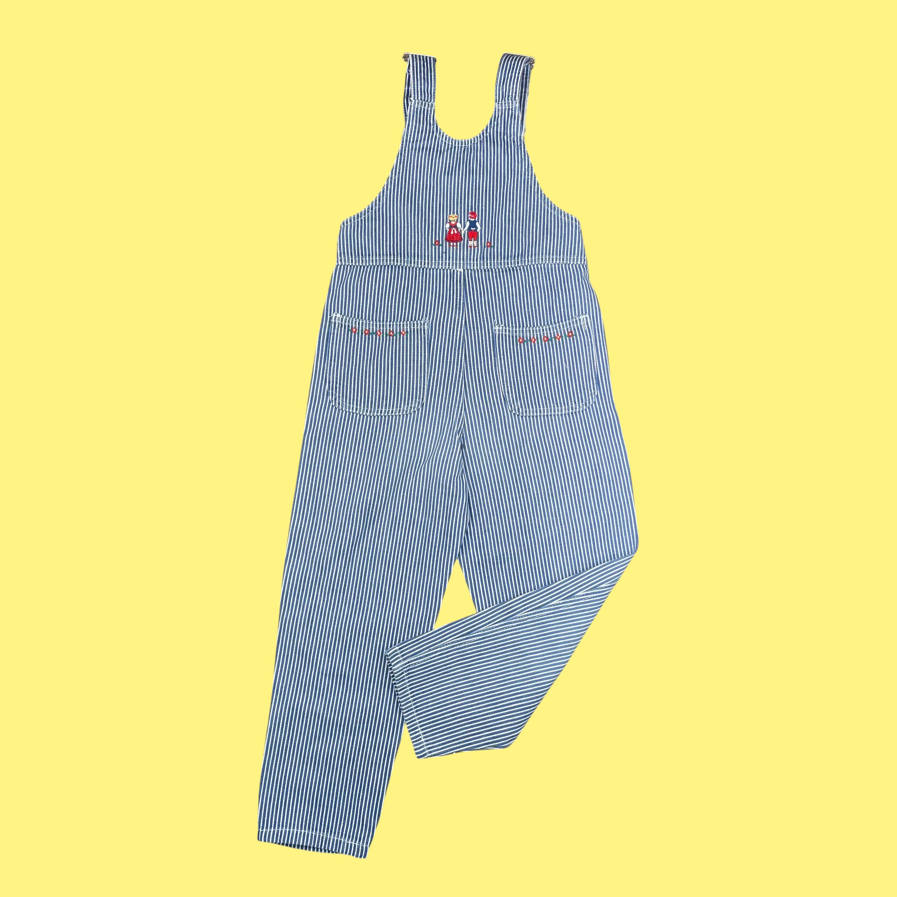 Salopette rayures Jacadi vintage 7 ans