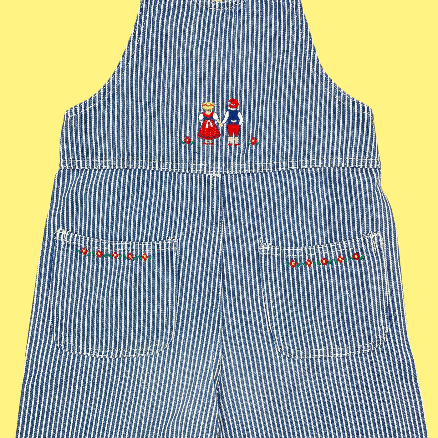 Salopette rayures Jacadi vintage 7 ans