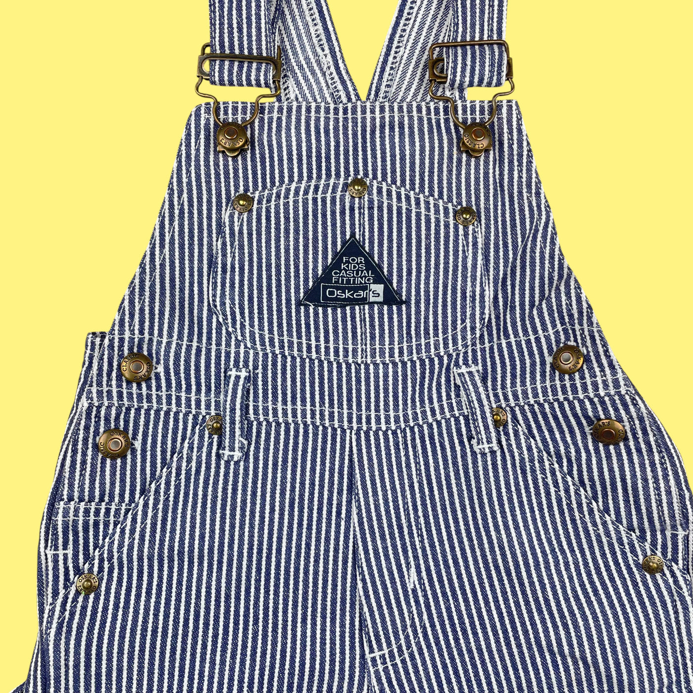 Salopette rayures vintage 18-24 mois