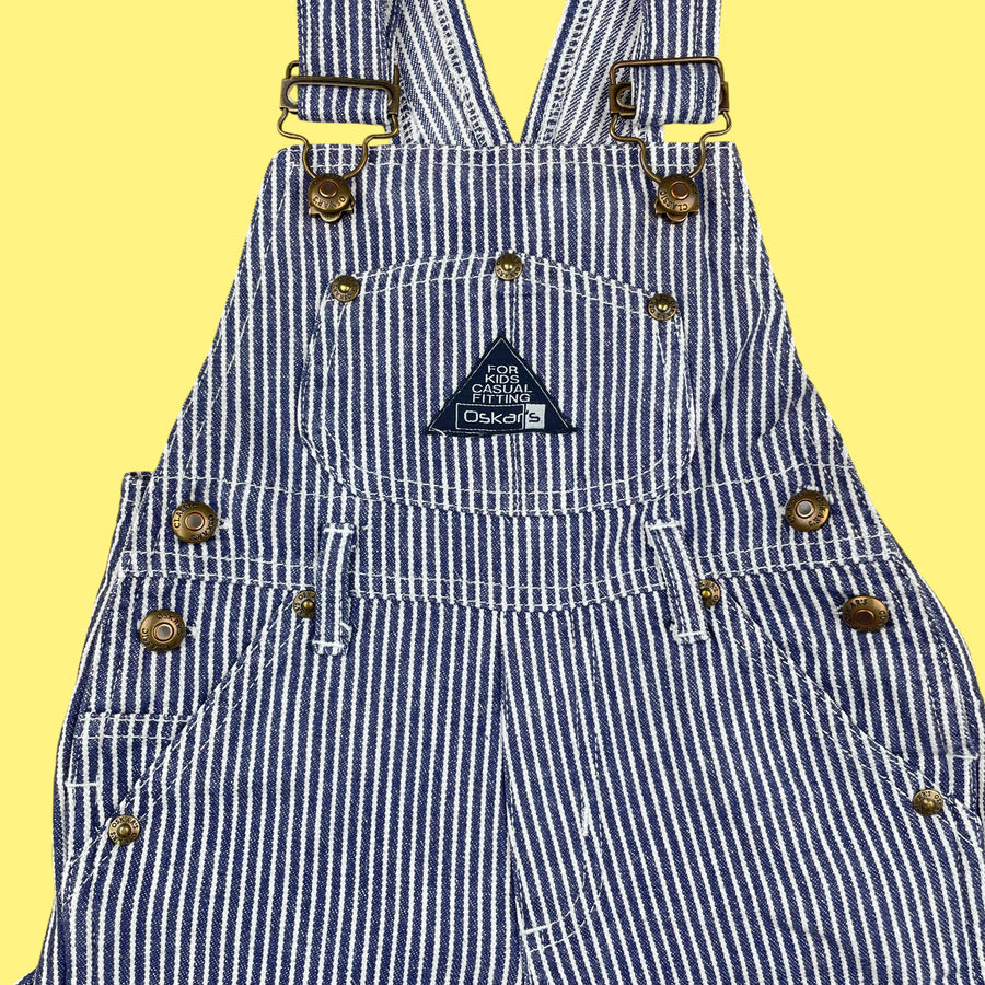 Salopette rayures vintage 18-24 mois