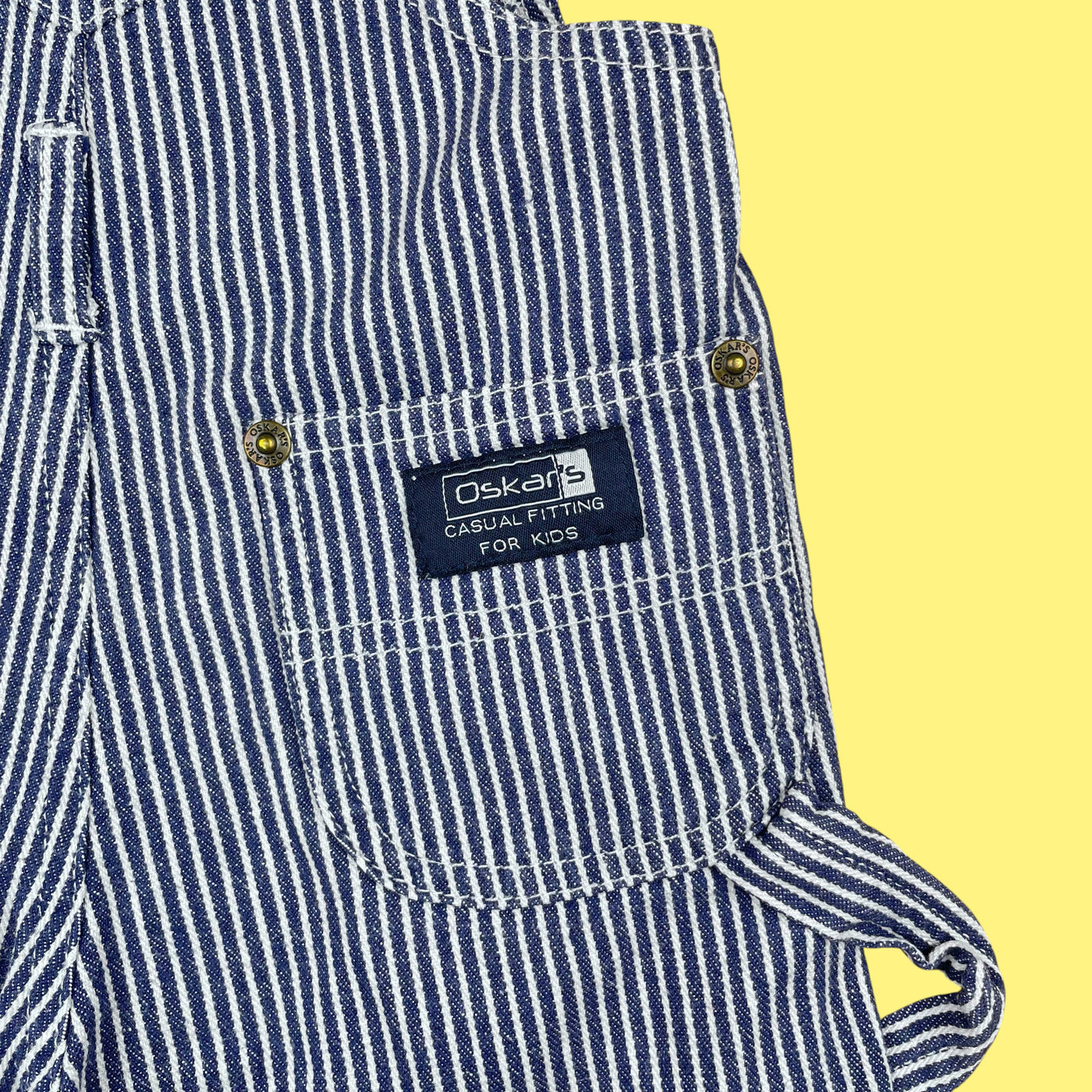 Salopette rayures vintage 18-24 mois