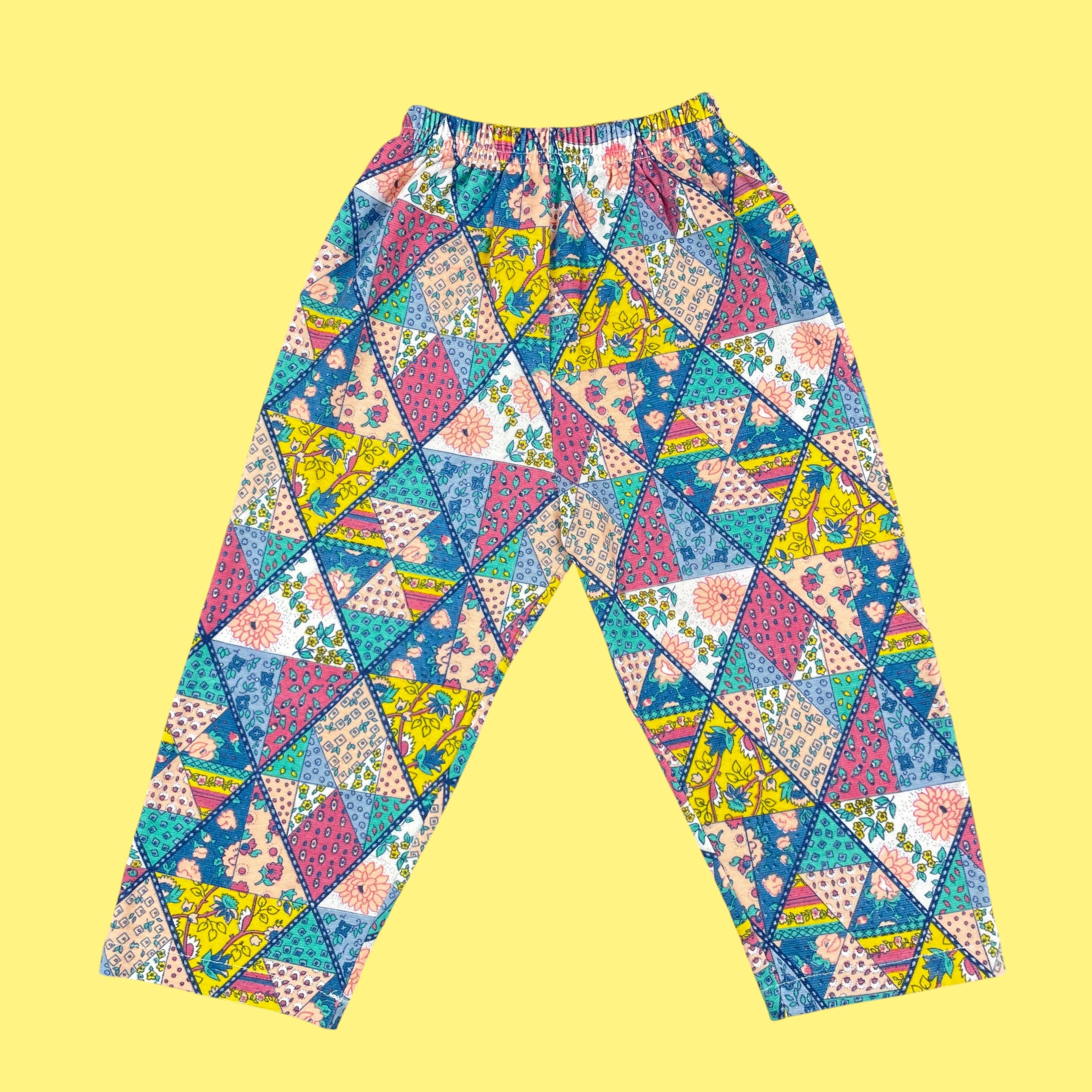 Pantalon patchwork vintage 2-3 ans