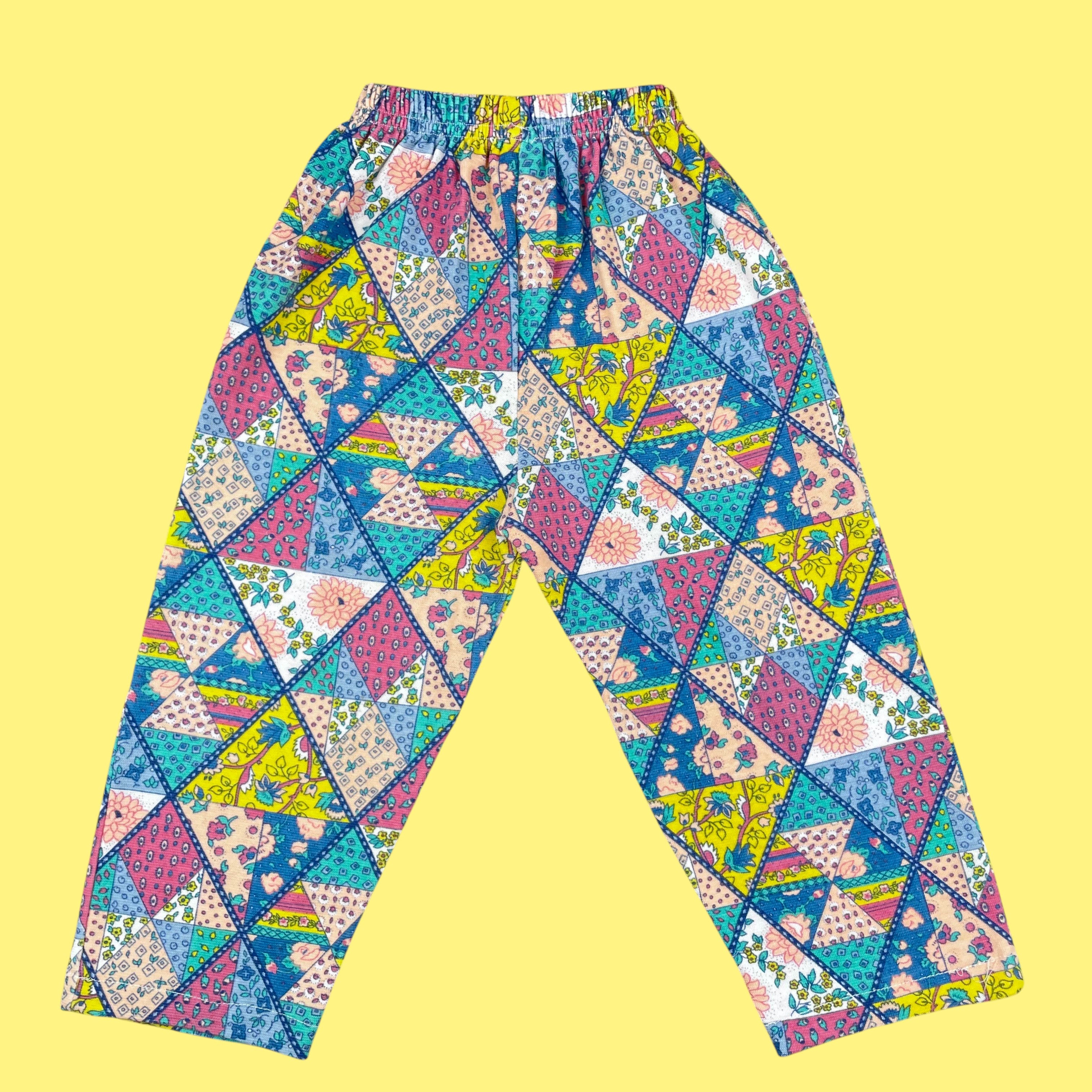 Pantalon patchwork vintage 2-3 ans