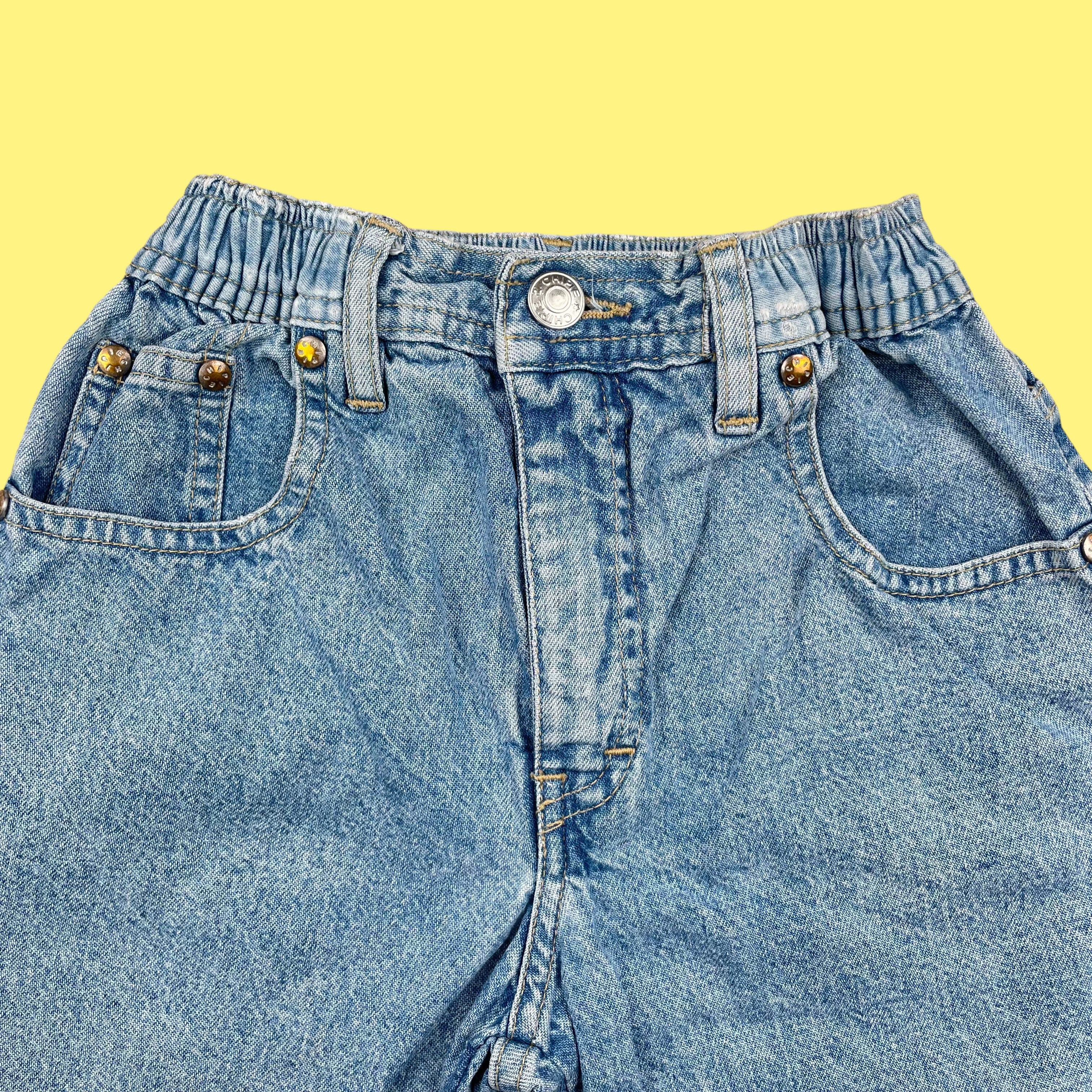 Jean vintage Chipie 90's 7-8 ans