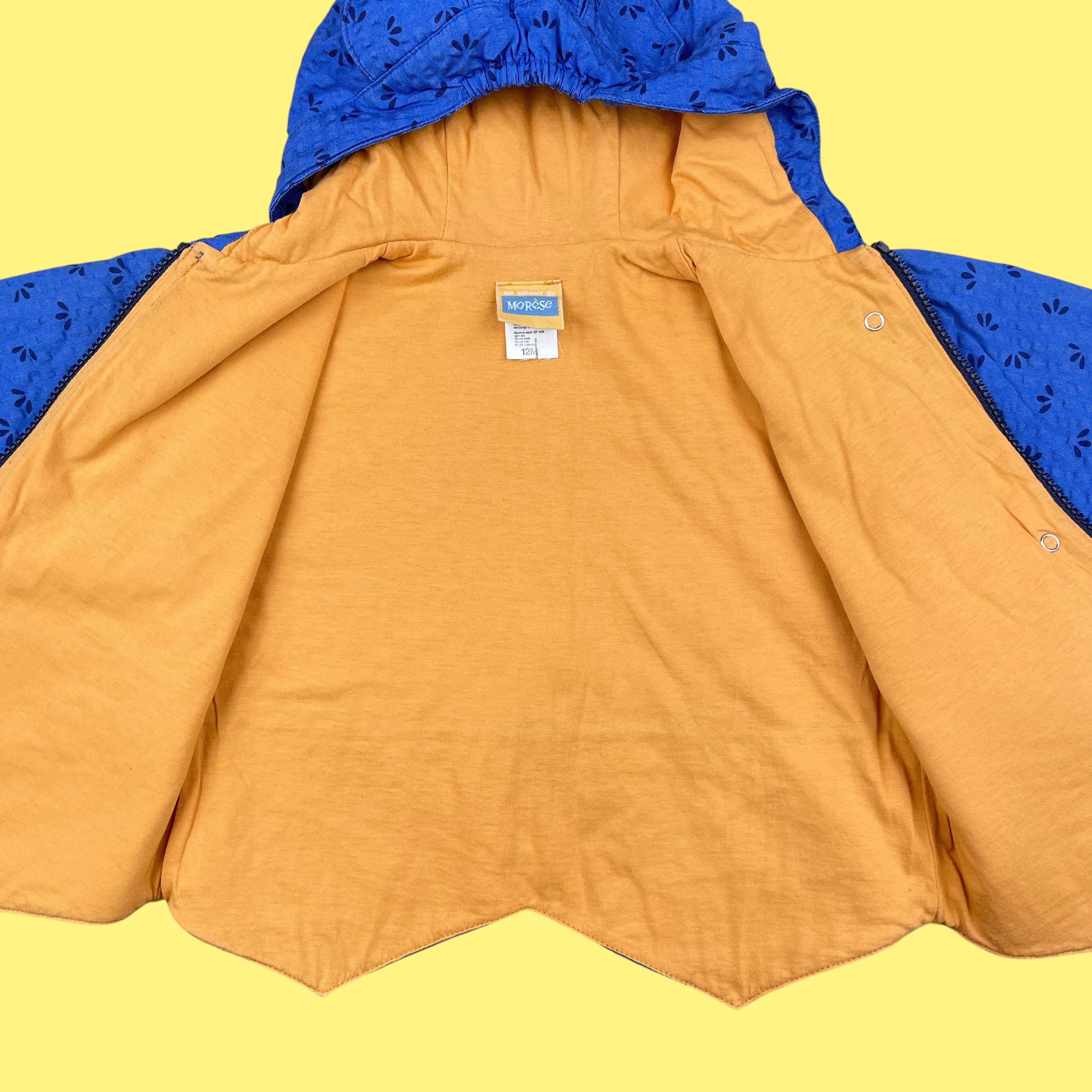 Blouson vintage poule 12-18 mois