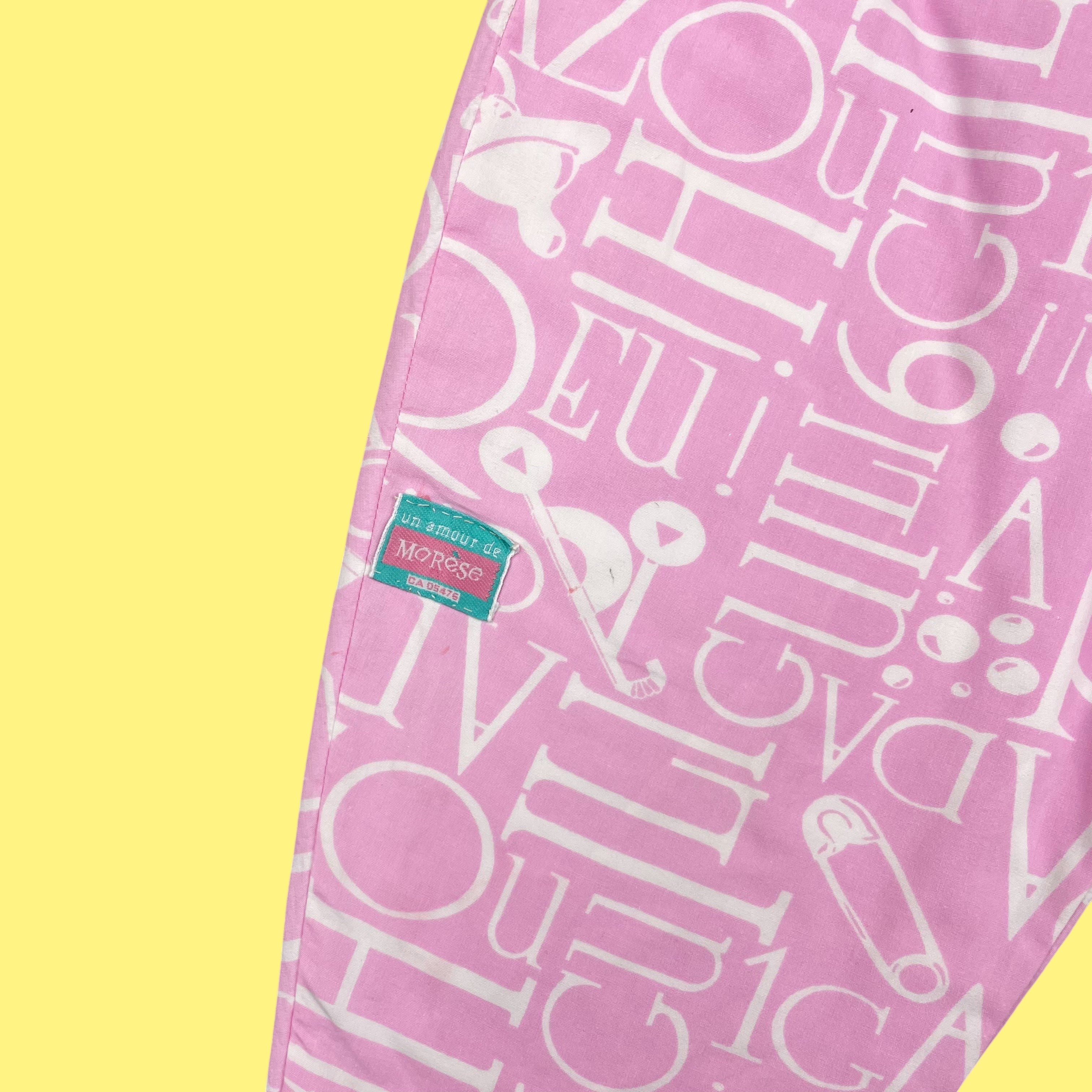 Pantalon lettres vintage 18 mois