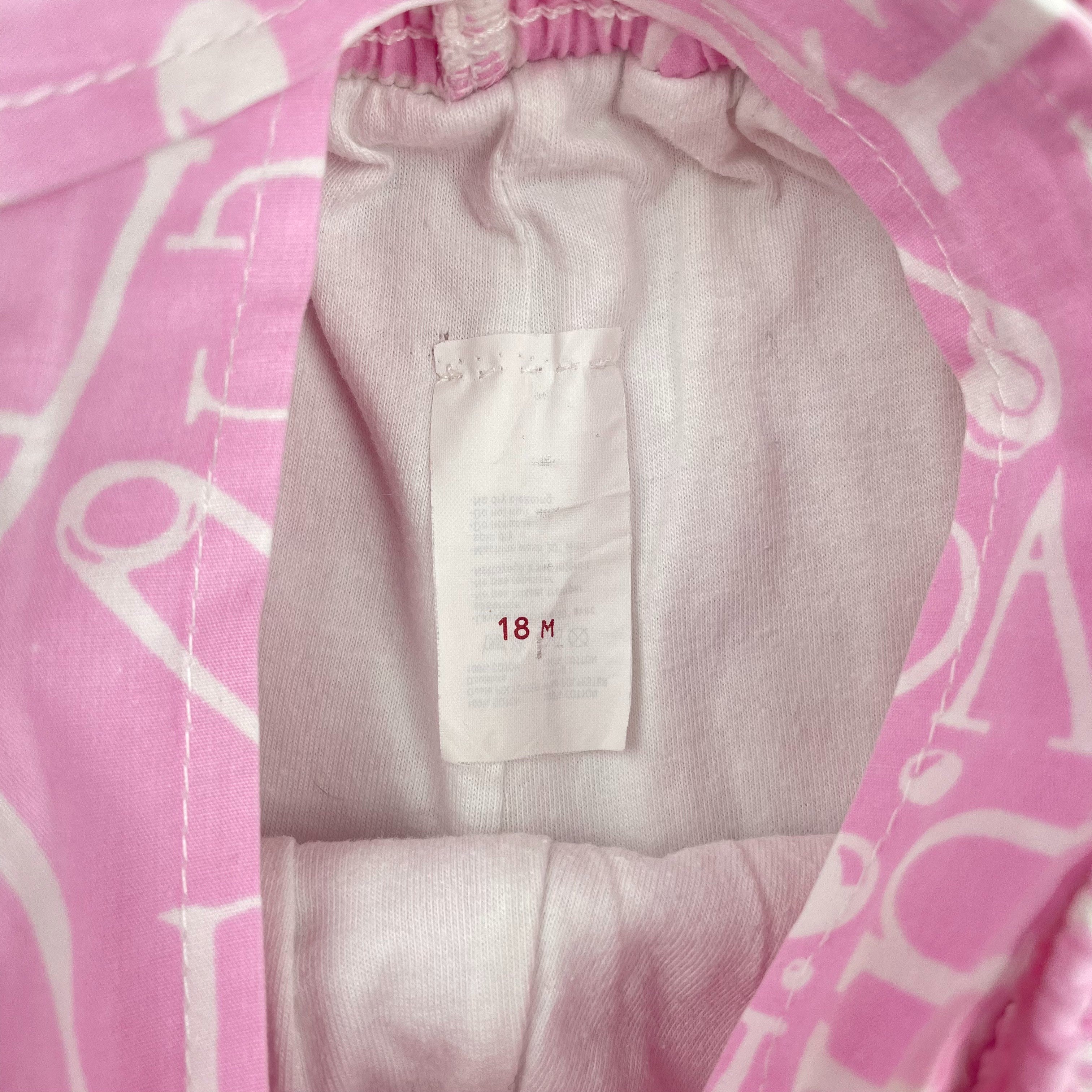 Pantalon lettres vintage 18 mois