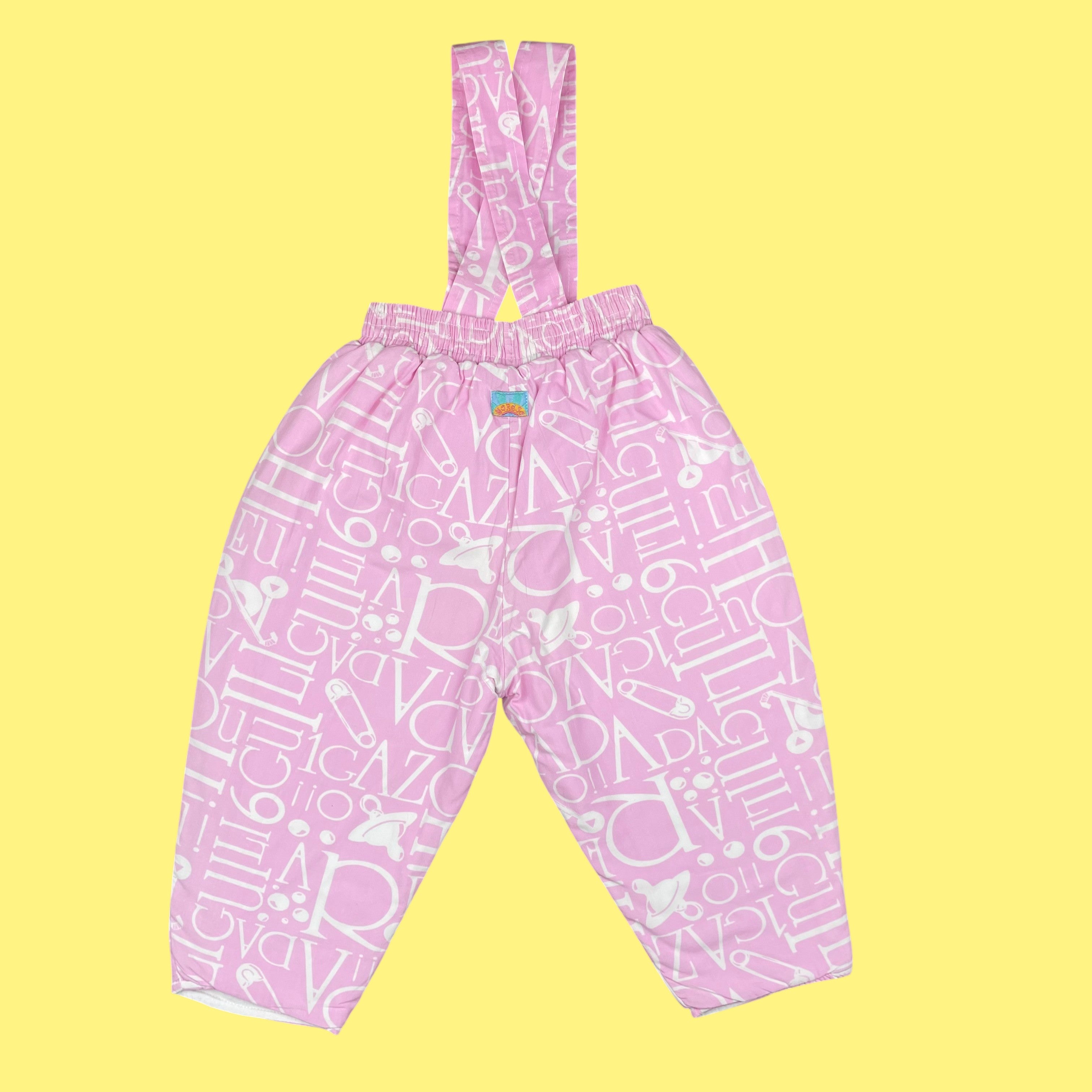 Pantalon lettres vintage 18 mois