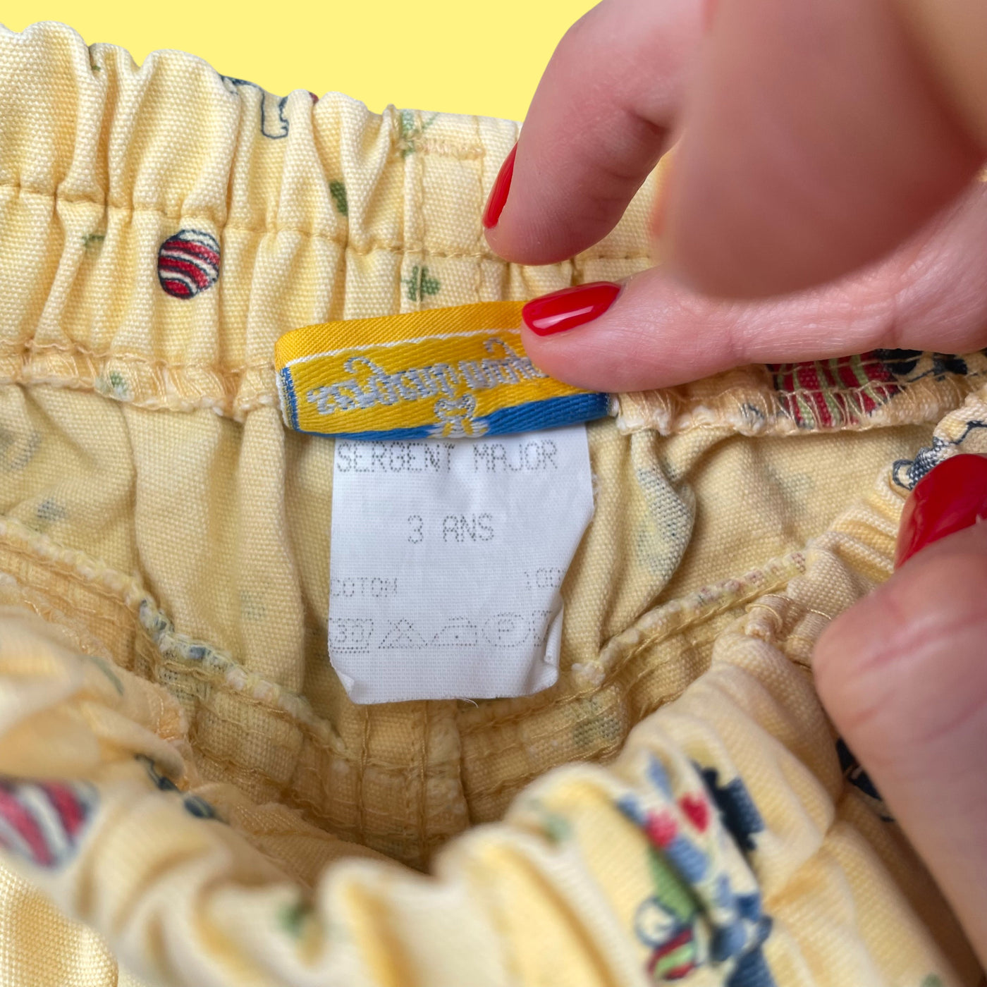 Pantalon toutous vintage 3 ans