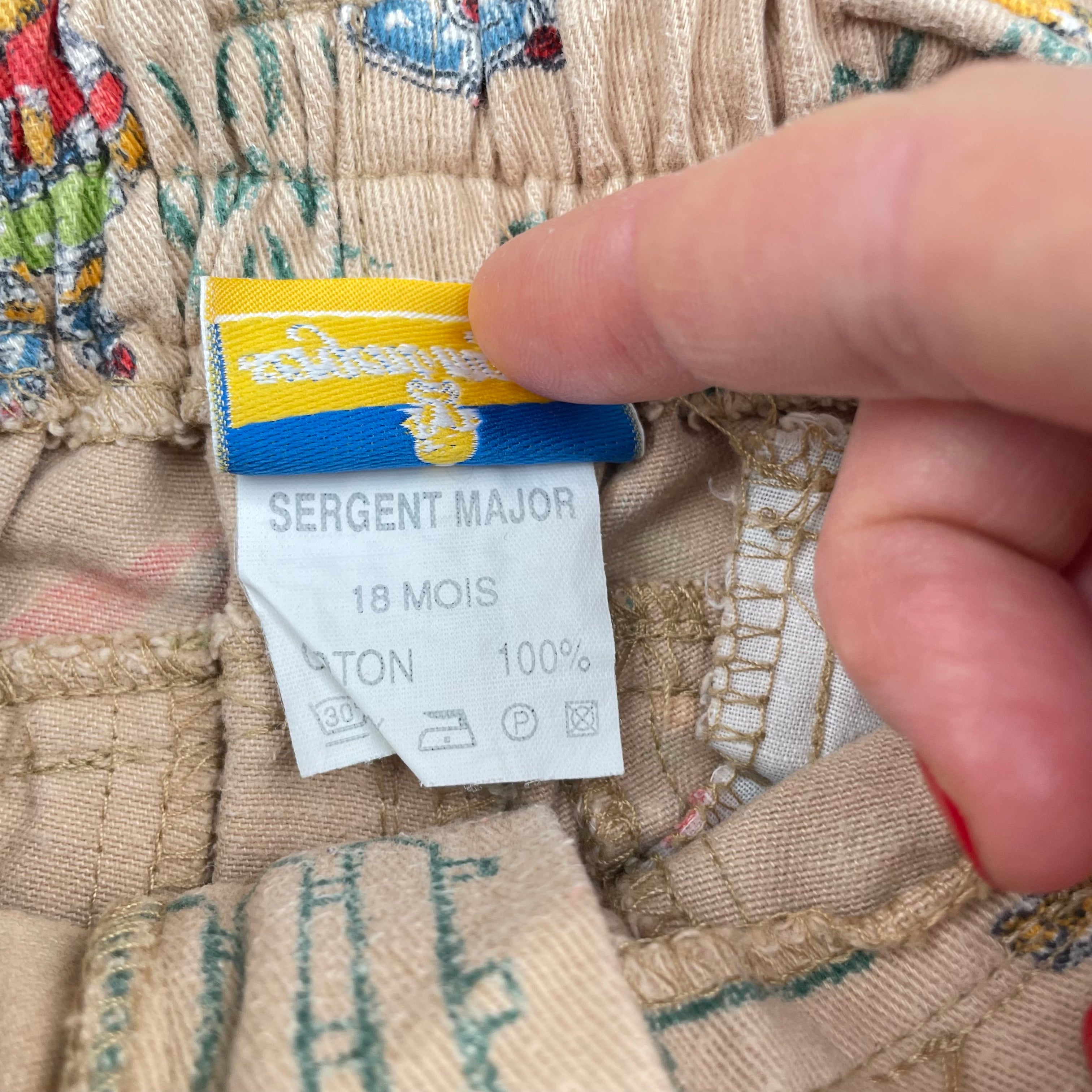 Pantalon 90's vintage 18 mois