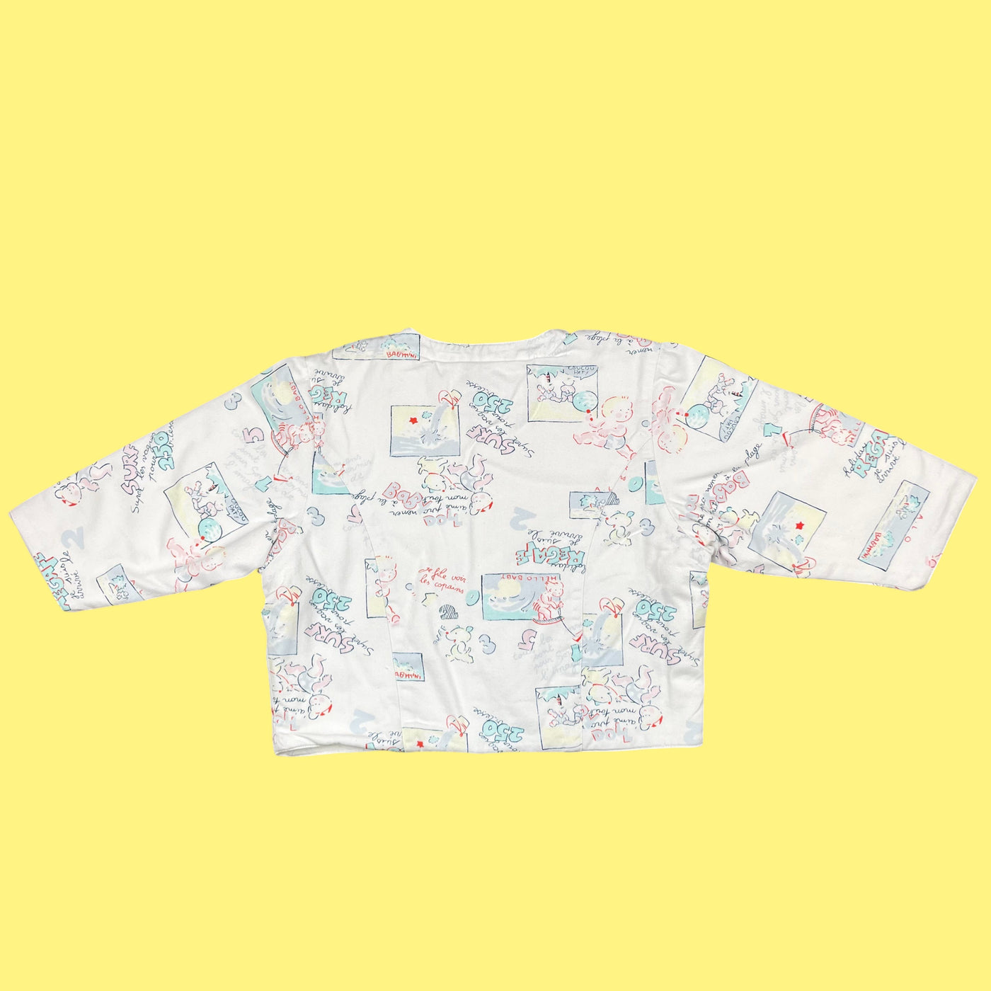 Veste molleton pastel vintage 3 ans