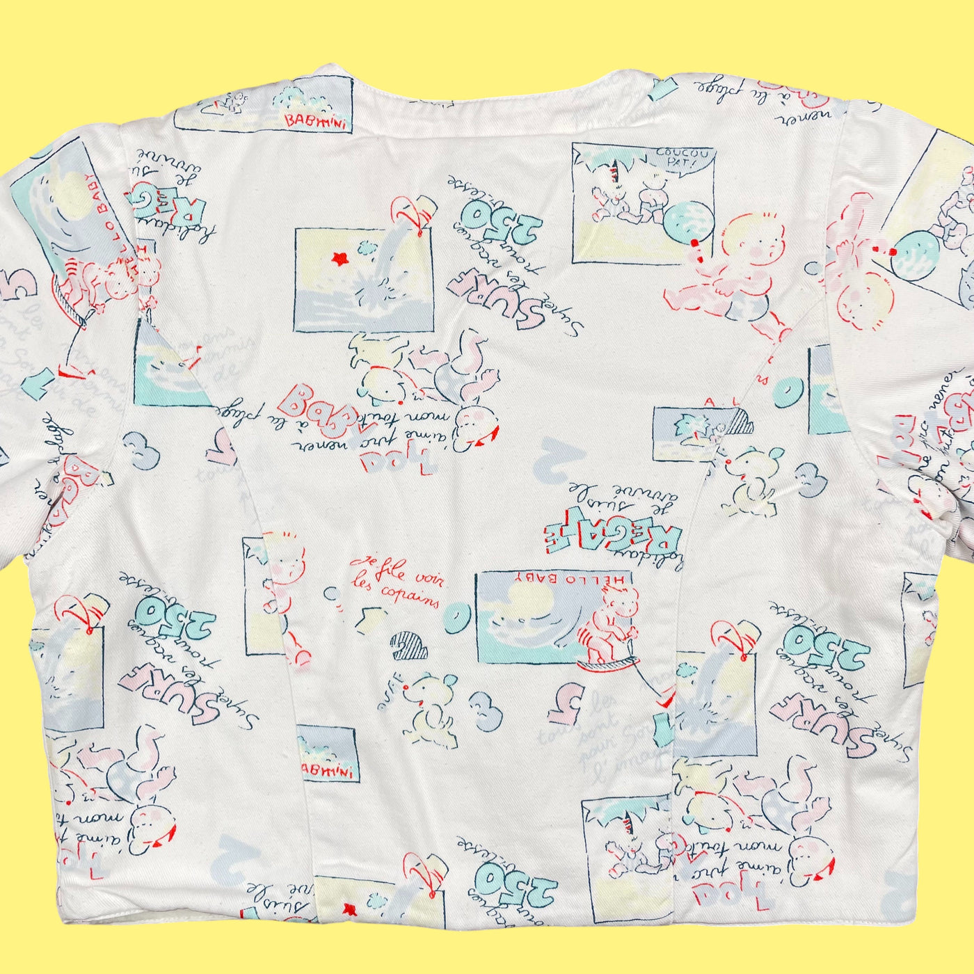 Veste molleton pastel vintage 3 ans