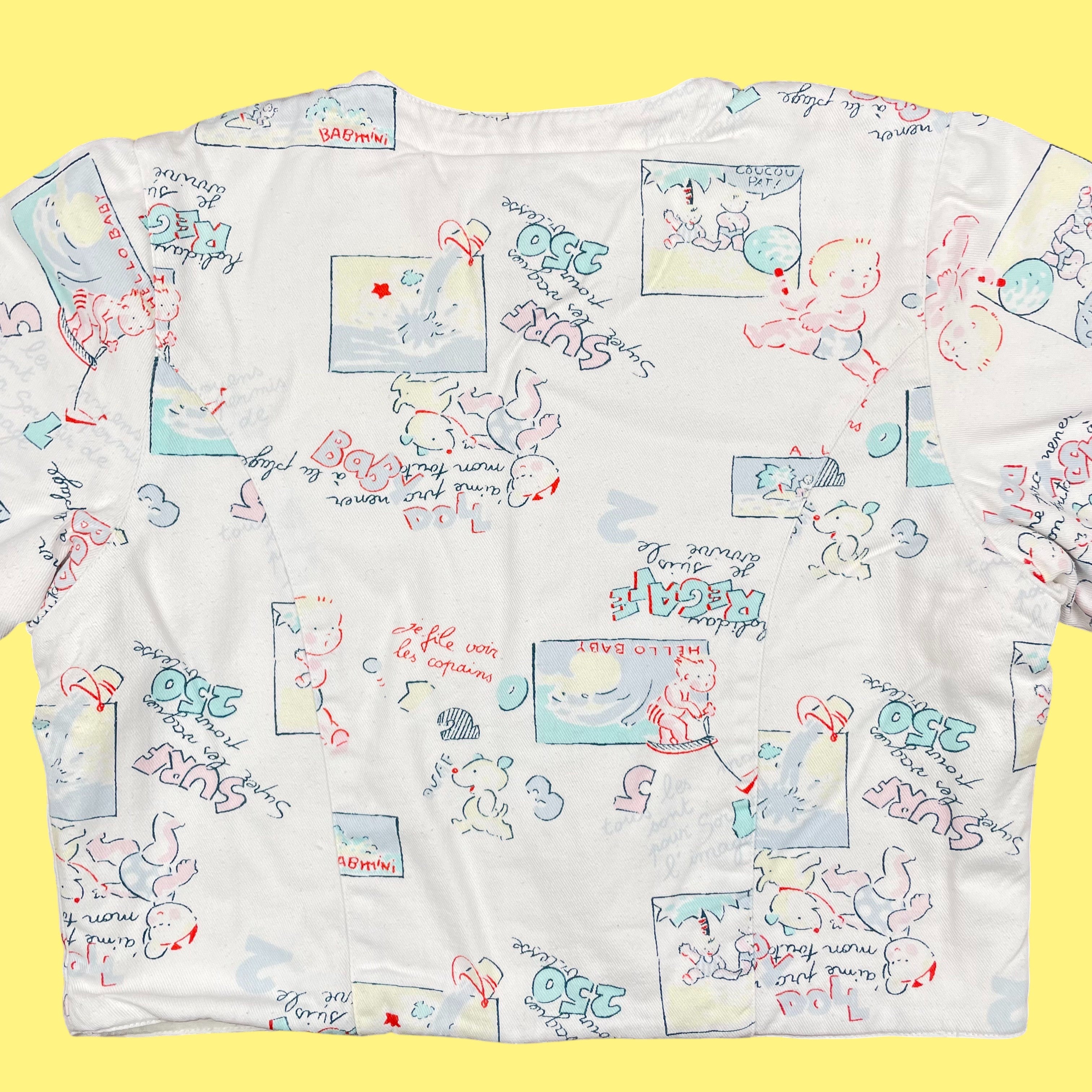 Veste molleton pastel vintage 3 ans