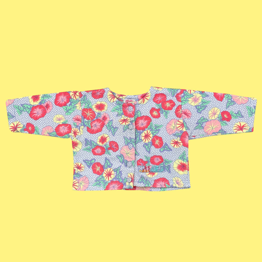 Ensemble fleuri vintage 6 mois