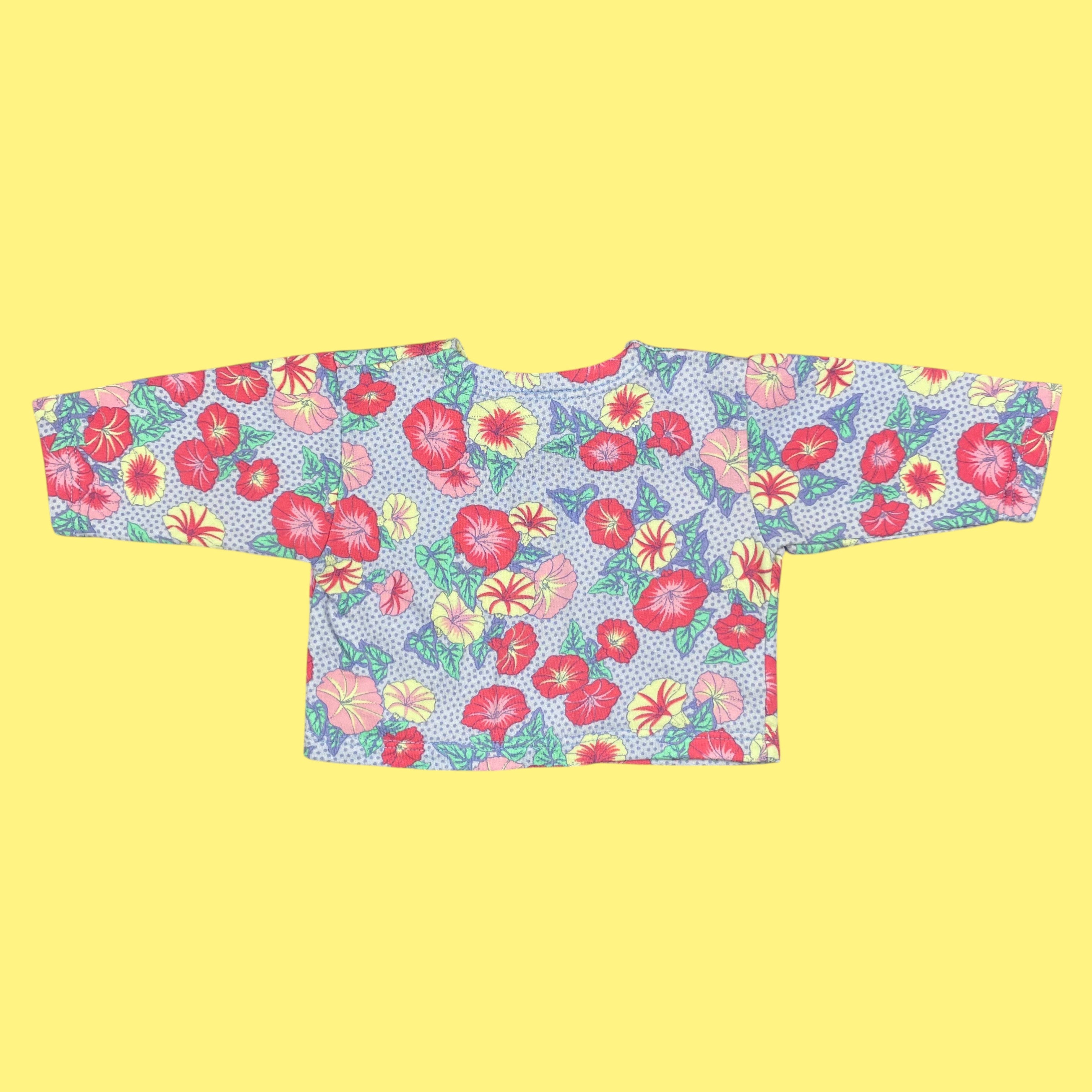 Ensemble fleuri vintage 6 mois