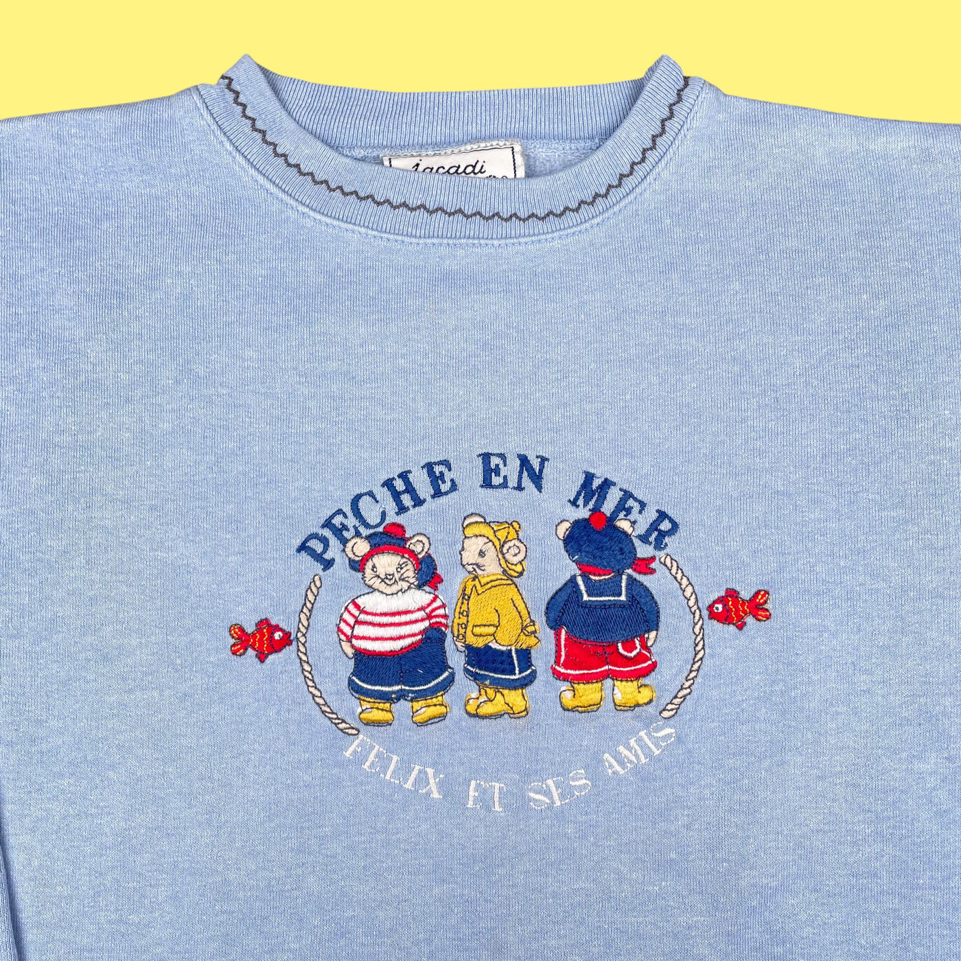 Pull vintage Jacadi 8 ans