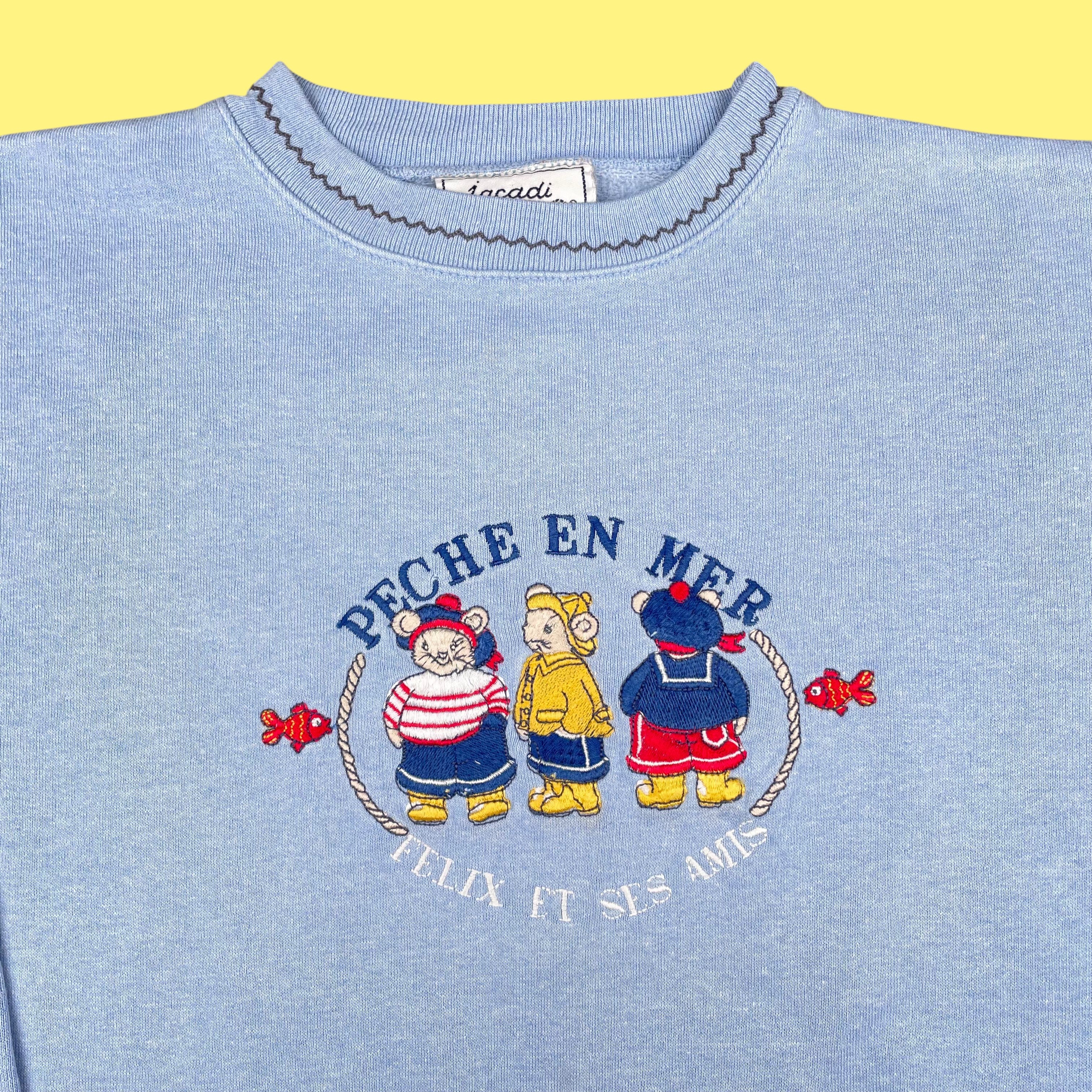 Pull vintage Jacadi 8 ans