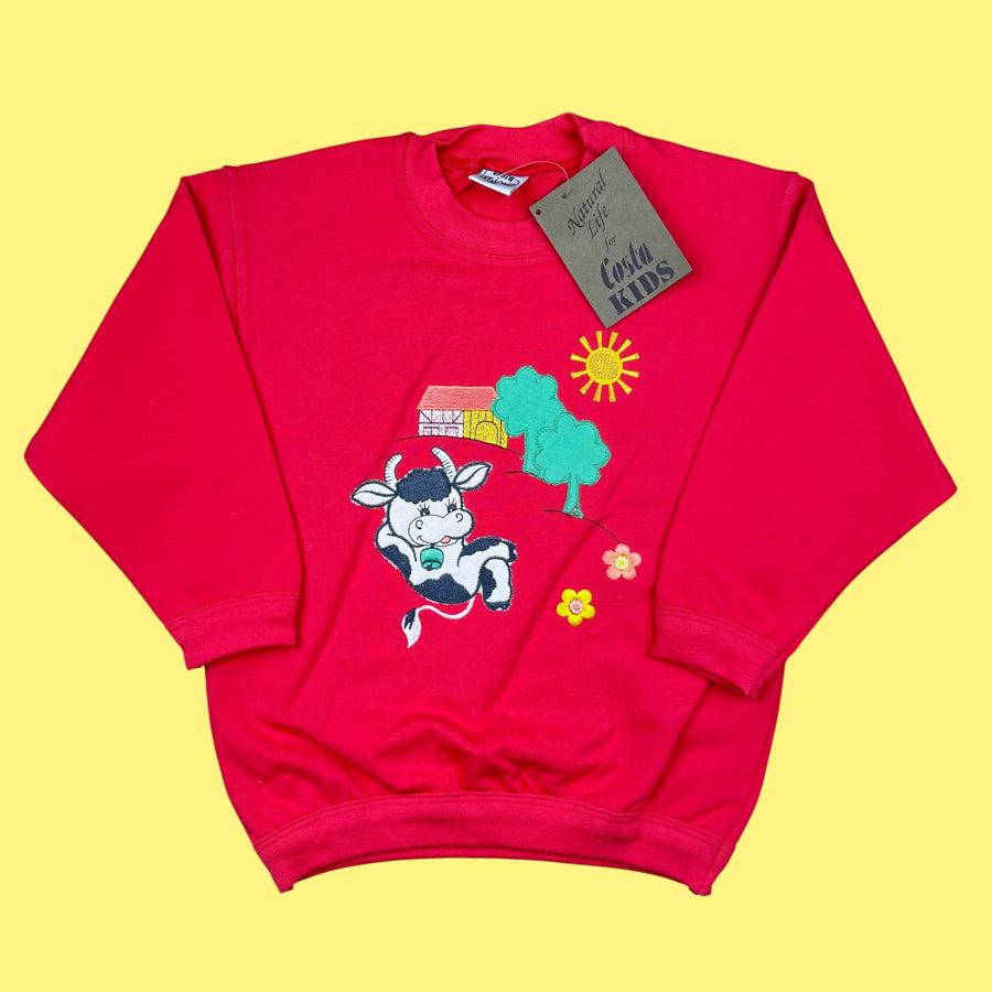 Sweat vache vintage 3 ans