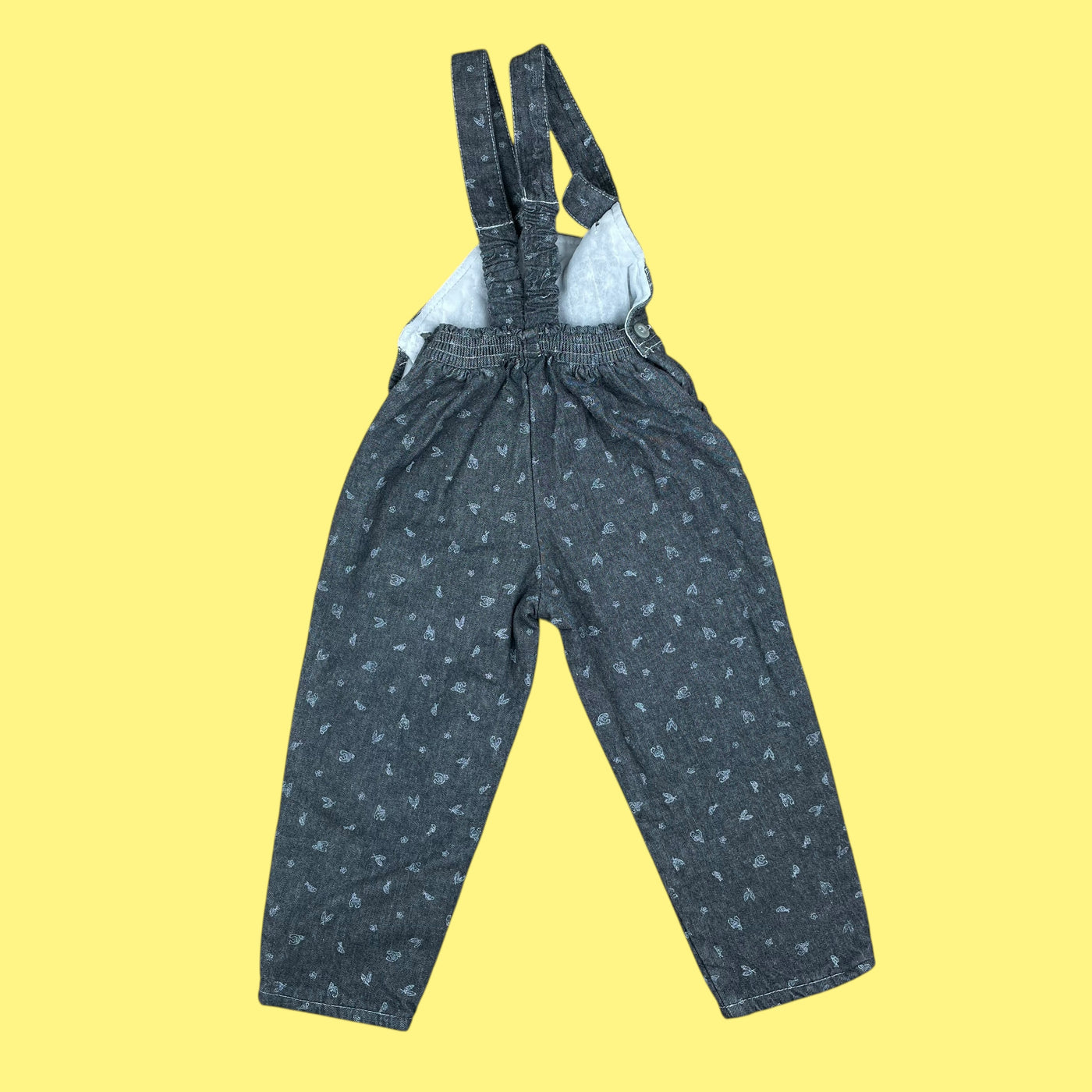 Salopette jean vintage deadstock 3-4-5 ans