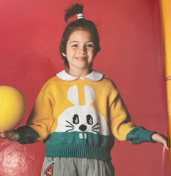 Pull fait main 🐰 12 mois à 4-5 ans